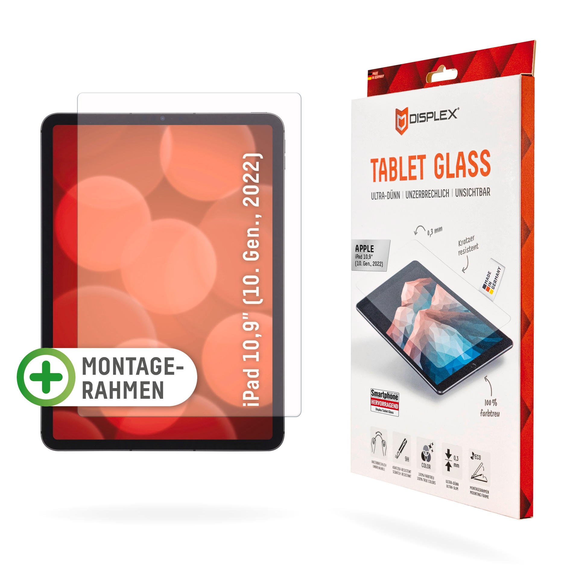 Displayschutzglas »Tablet Glass iPad 10,9 (10. Gen., 2022)«