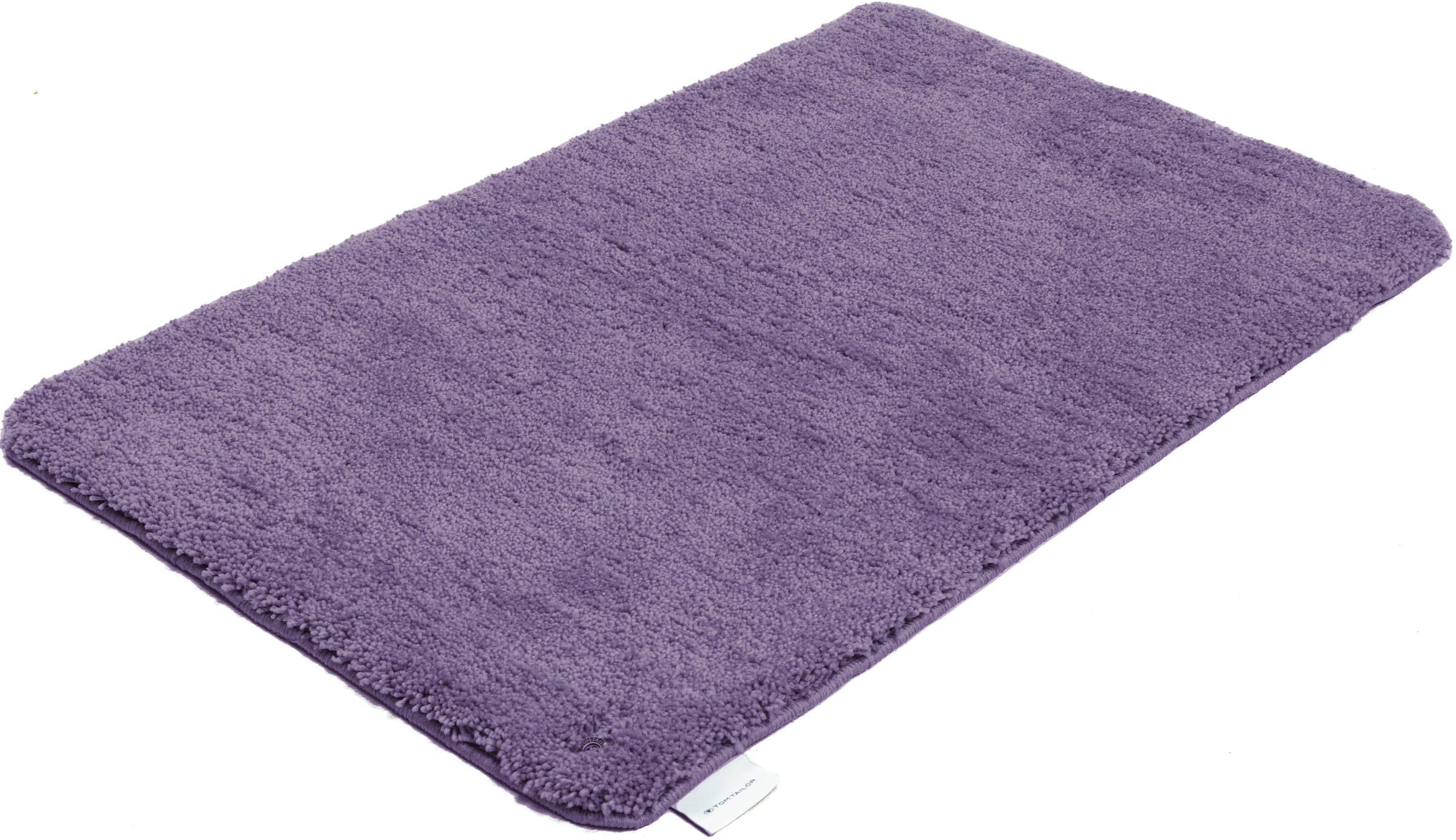 TOM TAILOR HOME Badematte »Cozy Bath UNI«, rutschhemmend beschichtet, fussbodenheizungsgeeignet, Badteppich, Uni Farben, rechteckig, rund und oval erhältlich