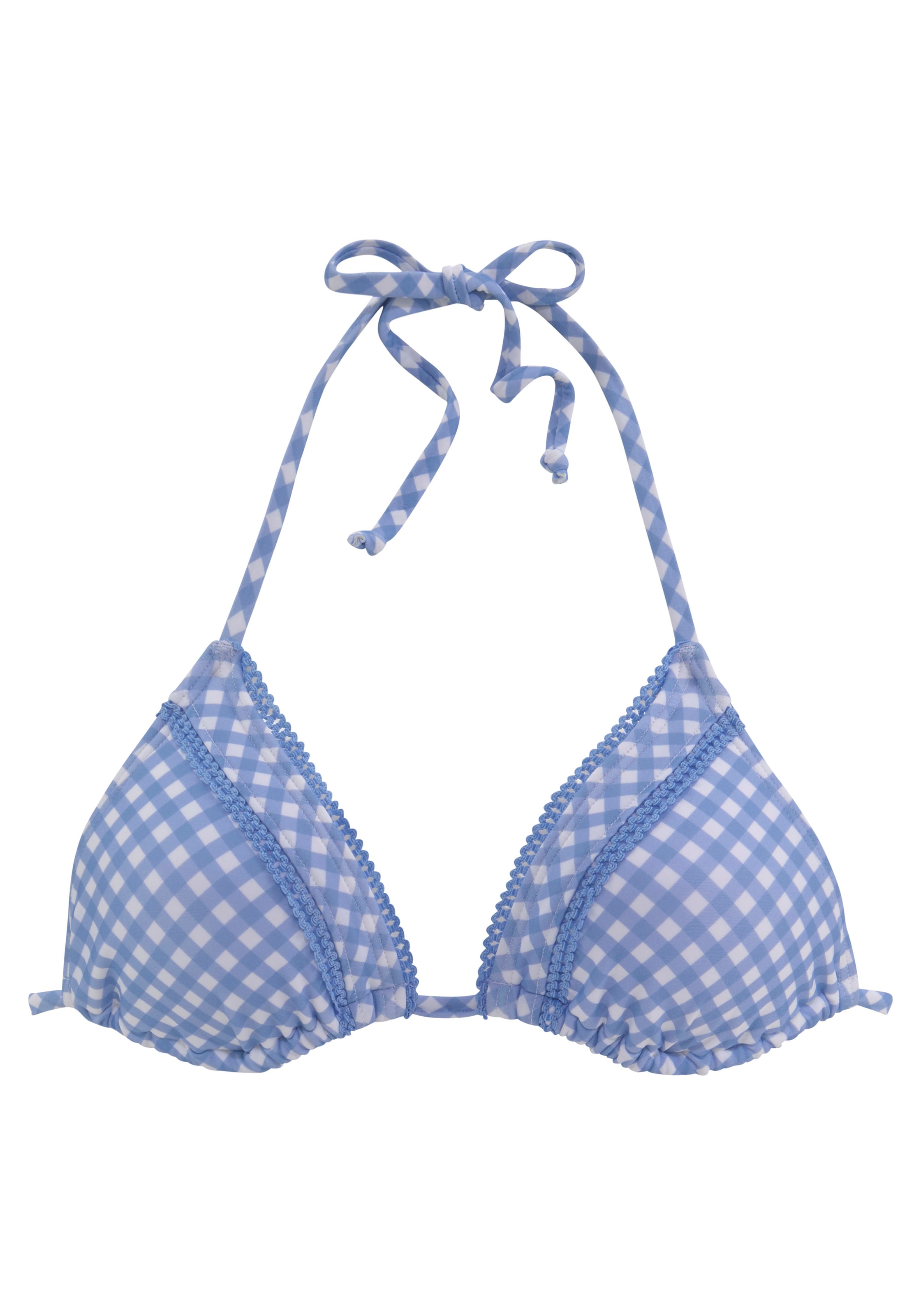 Buffalo Triangel-Bikini-Top »Karo«, mit Zierborte