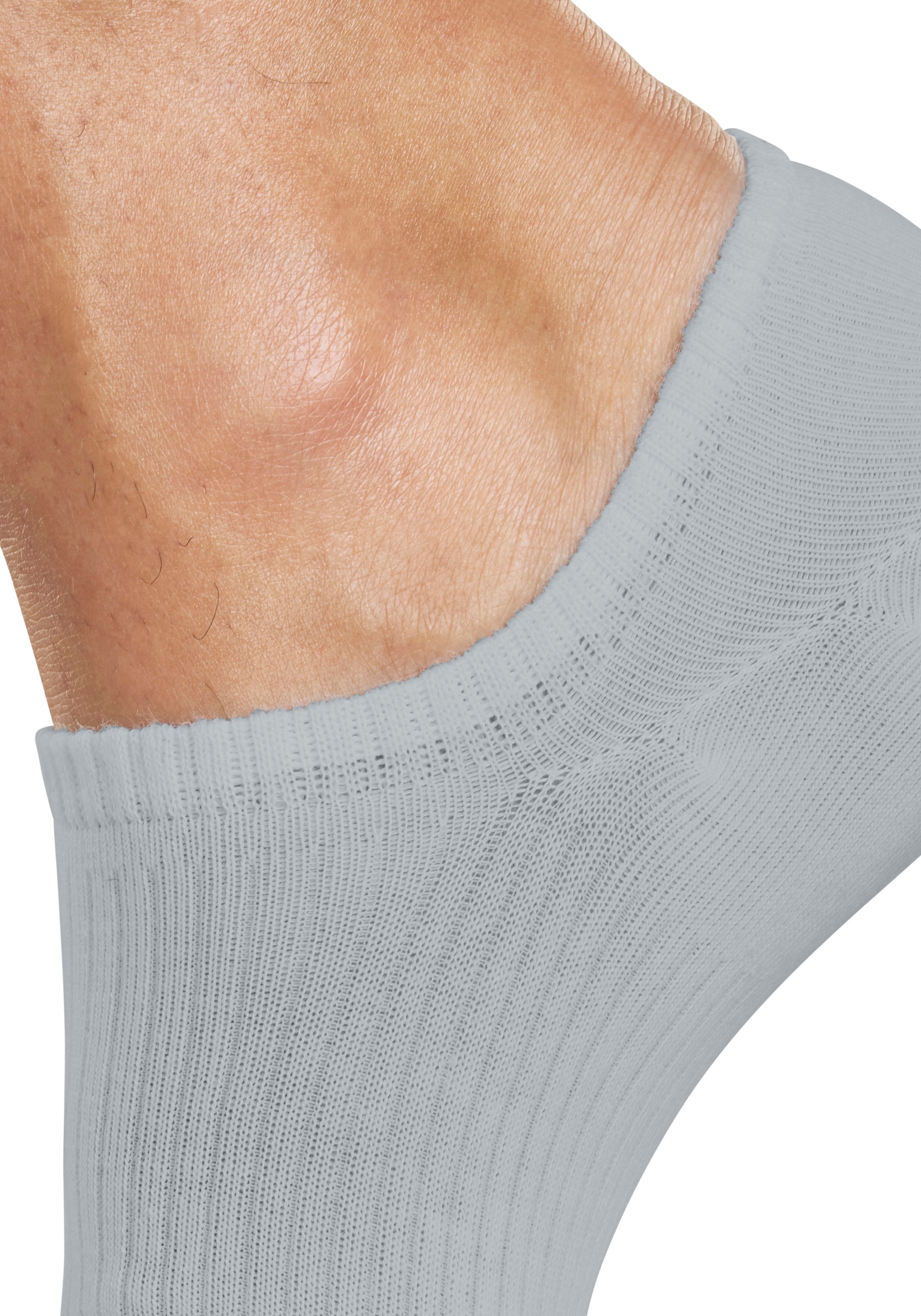 H.I.S Chaussettes de baskets Paquet, 7 Couple tlg. invisible und gerippt