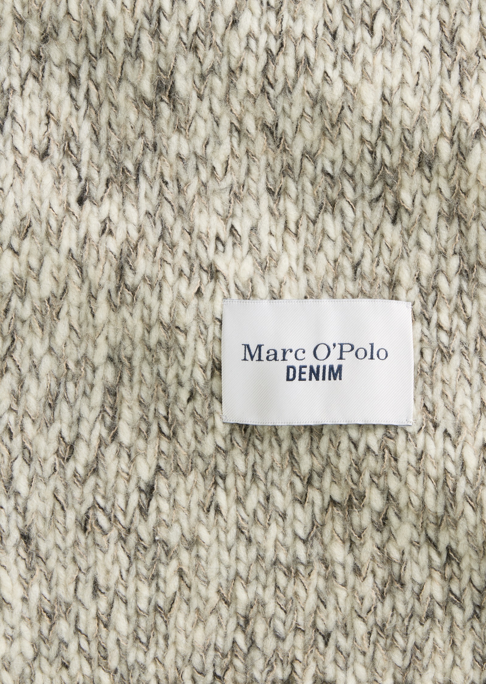 Marc O'Polo DENIM Strickschal, aus hochwertigem Wollmix, Masse ca.: 210 cm x 28 cm