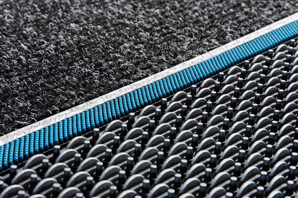 Home2Fashion Fussmatte »Clean Colorado RE«, rechteckig, 12 mm Höhe, Schmutzfangmatte, mit Spruch, robust, In- und Outdoor geeignet