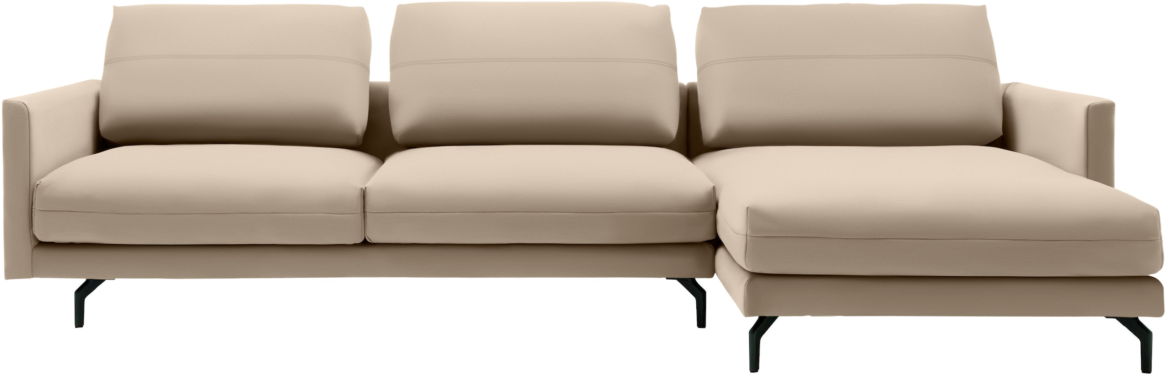 Image of Creation BY ROLF BENZ Ecksofa "CR.414, Designecksofa, Polsterecke, Breite 300cm, L-Form" wahlweise aus feinstem Rindsleder oder hochwertigem Chenille