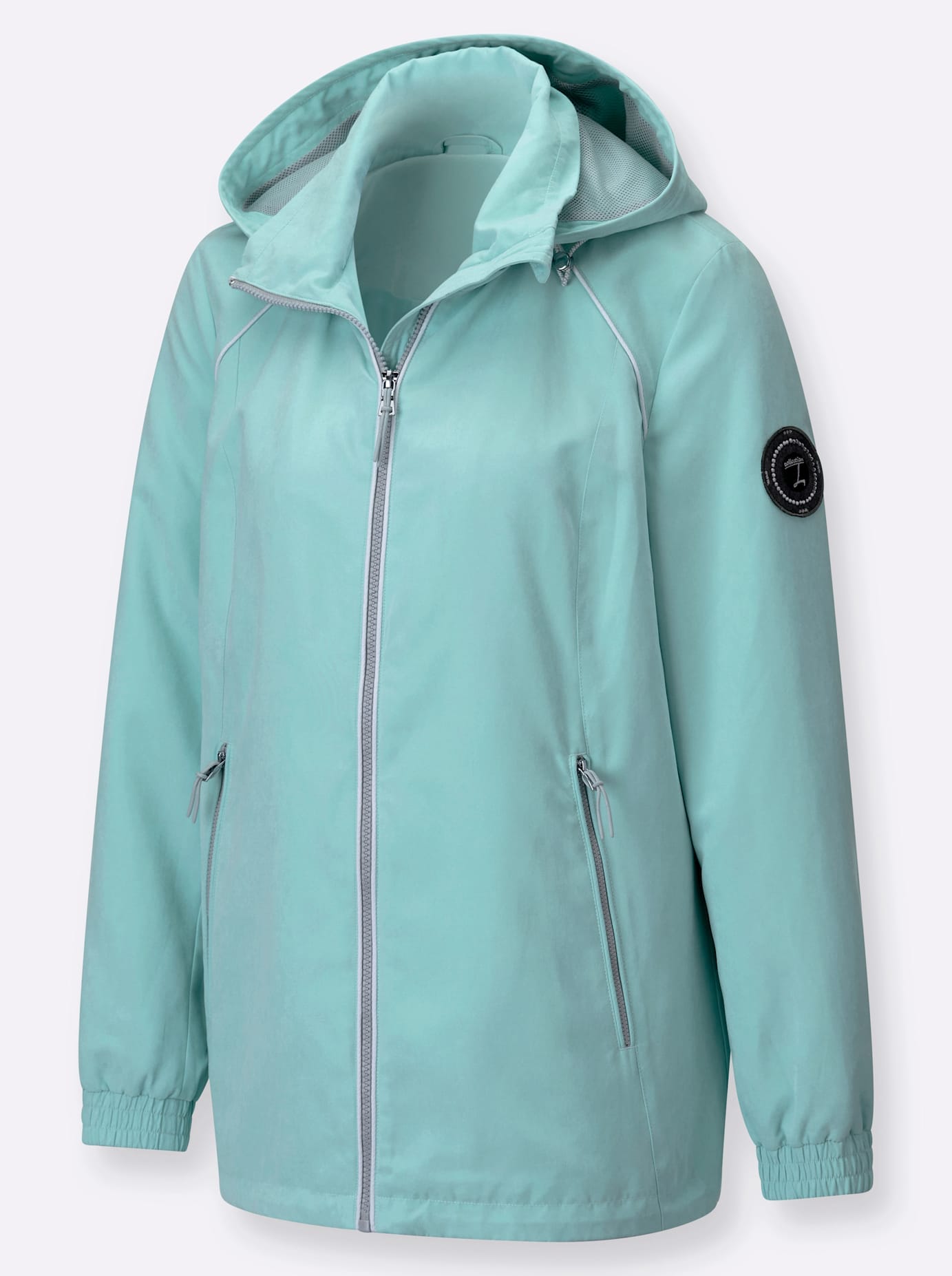 Casual Looks Veste longue mit Kapuze