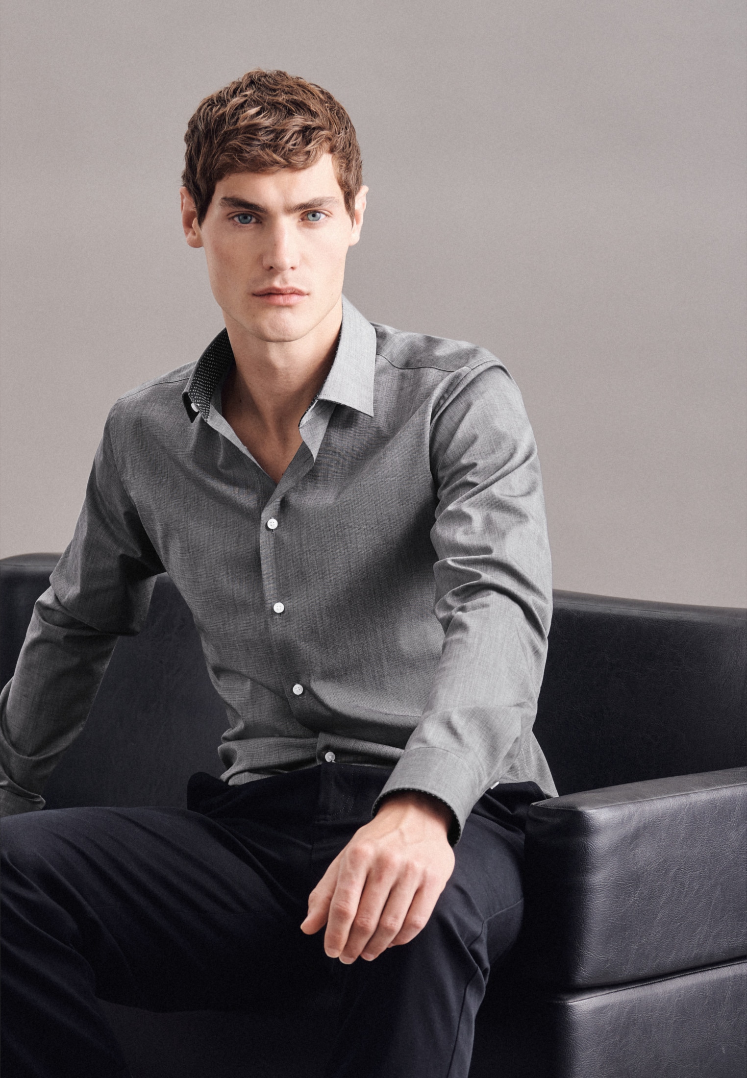 seidensticker Chemise d'affaires »X-Slim« X-Slim 1/1 Kentkragen Uni
