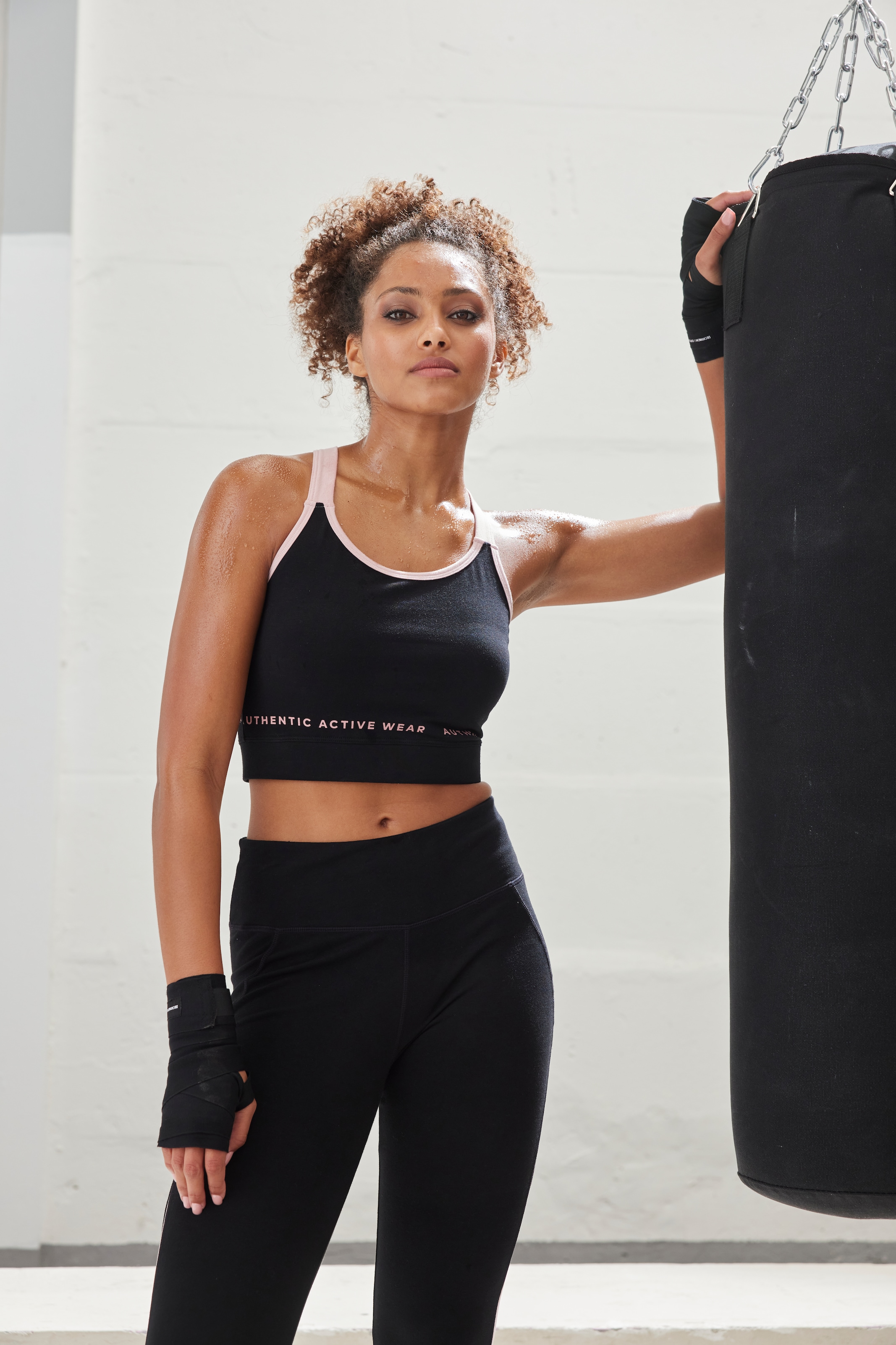 Vivance active Crop-Top »-Sporttop«, mit Racerback