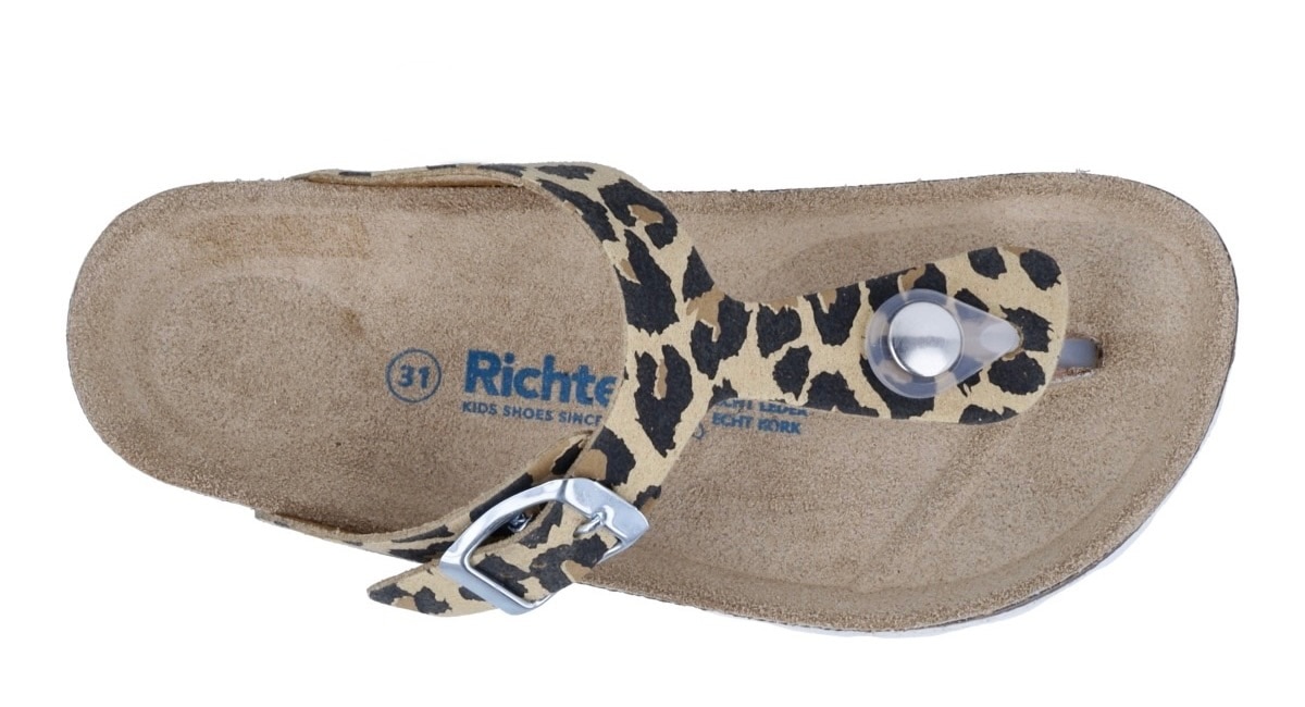 Richter Séparateur d'orteils »Bio«  sandale look animal, gabarit de taille à télécharger, avec WMS