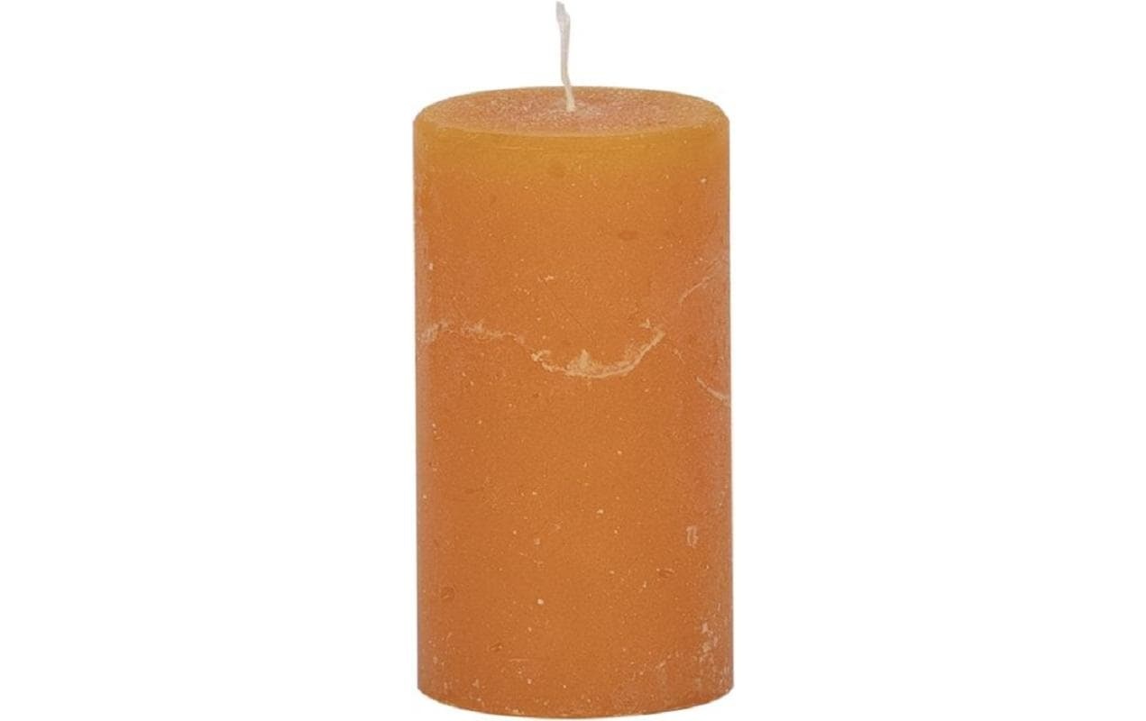 Image of Stumpenkerze "Ice 9 cm x 5 cm, Mandarine, 6 Stück"