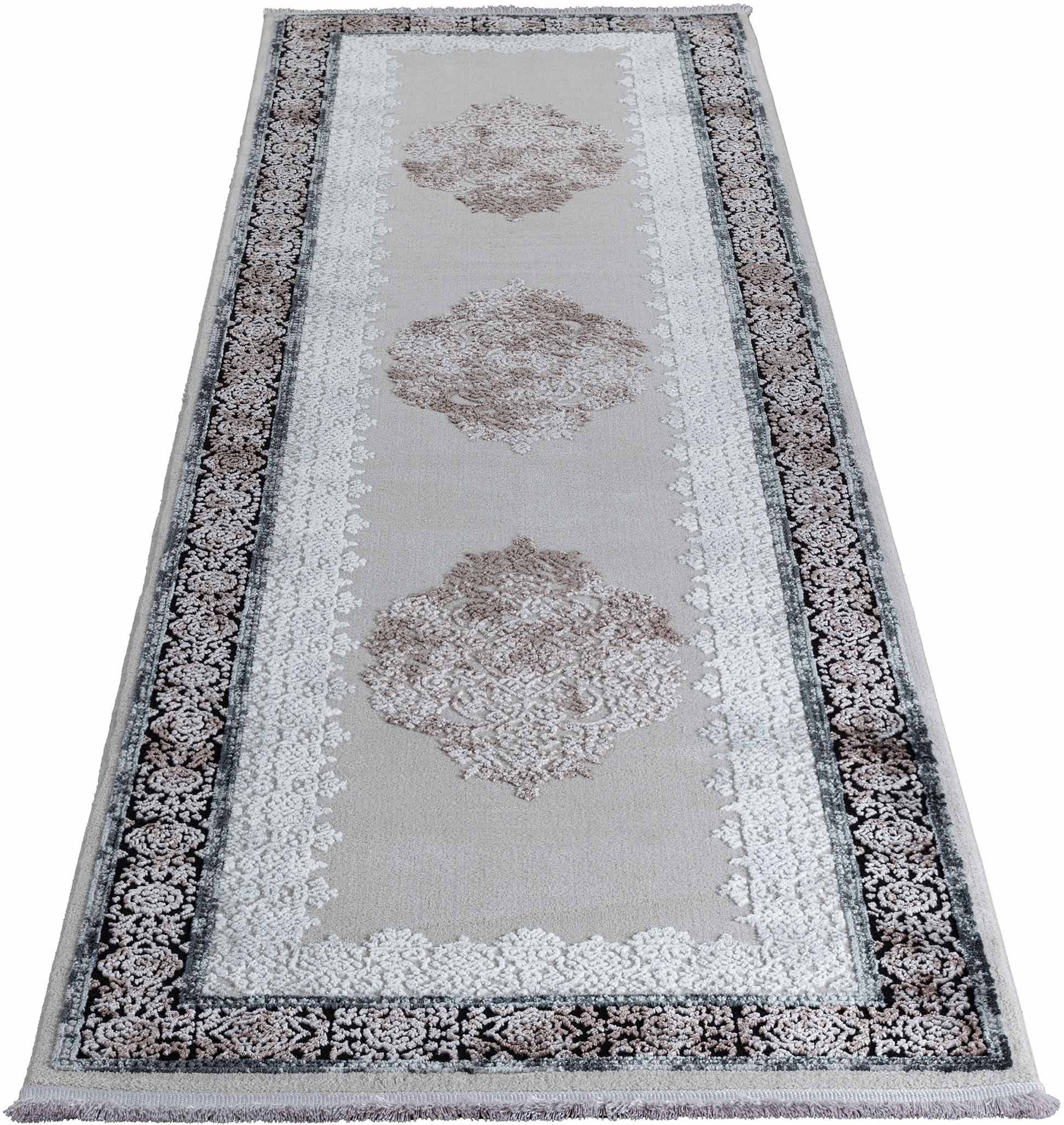 Image of Sehrazat Läufer »Glory 240«, rechteckig, 10 mm Höhe, Wohnzimmer, Kurzflor, Hoch-Tief-Struktur bei Ackermann Versand Schweiz