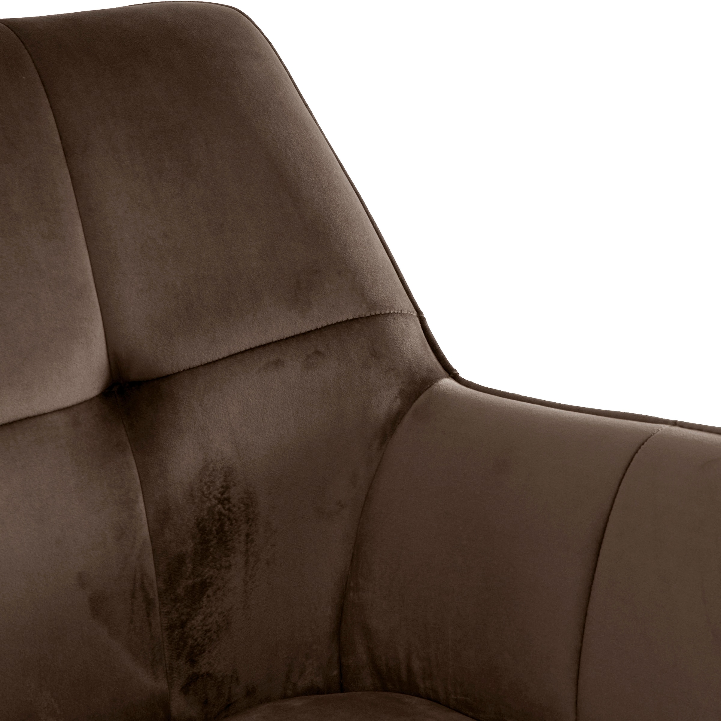 GOODproduct Chaise pivotante »Lika« () lot de 2, fonction rotation 360 degrés, rembourrage en velours