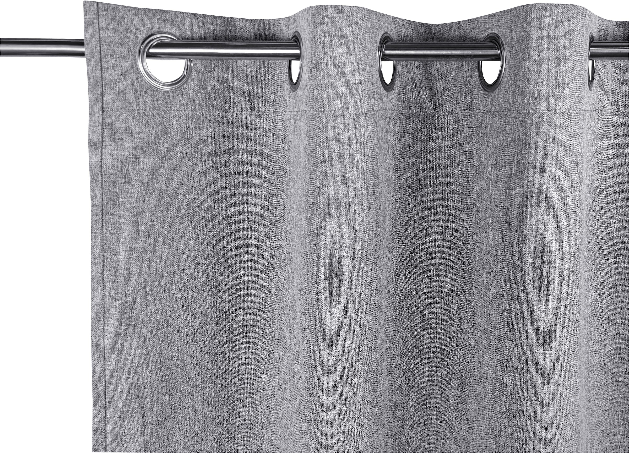 GOODproduct Rideau occultant »Ronnel« Œillet 2 cuis tlg. lot de 2, occultant, uni