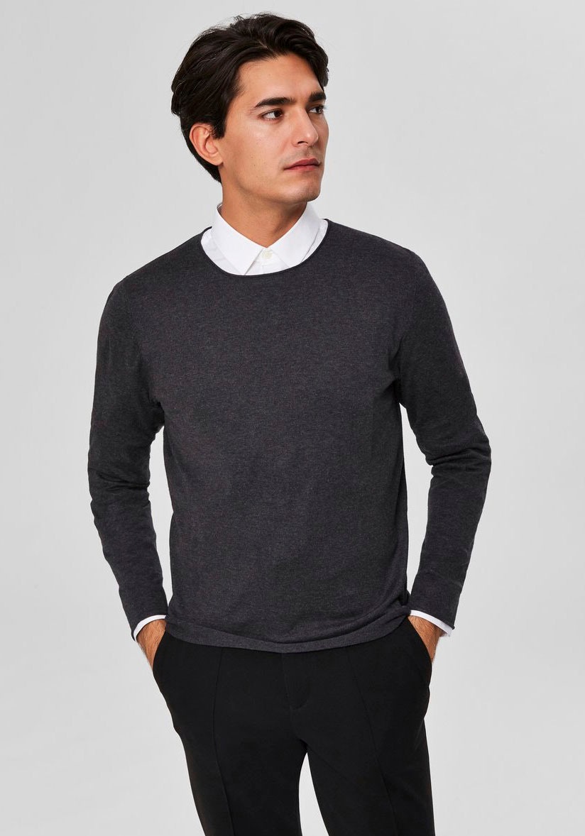 Image of SELECTED HOMME Rundhalspullover »DOME CREW NECK« bei Ackermann Versand Schweiz