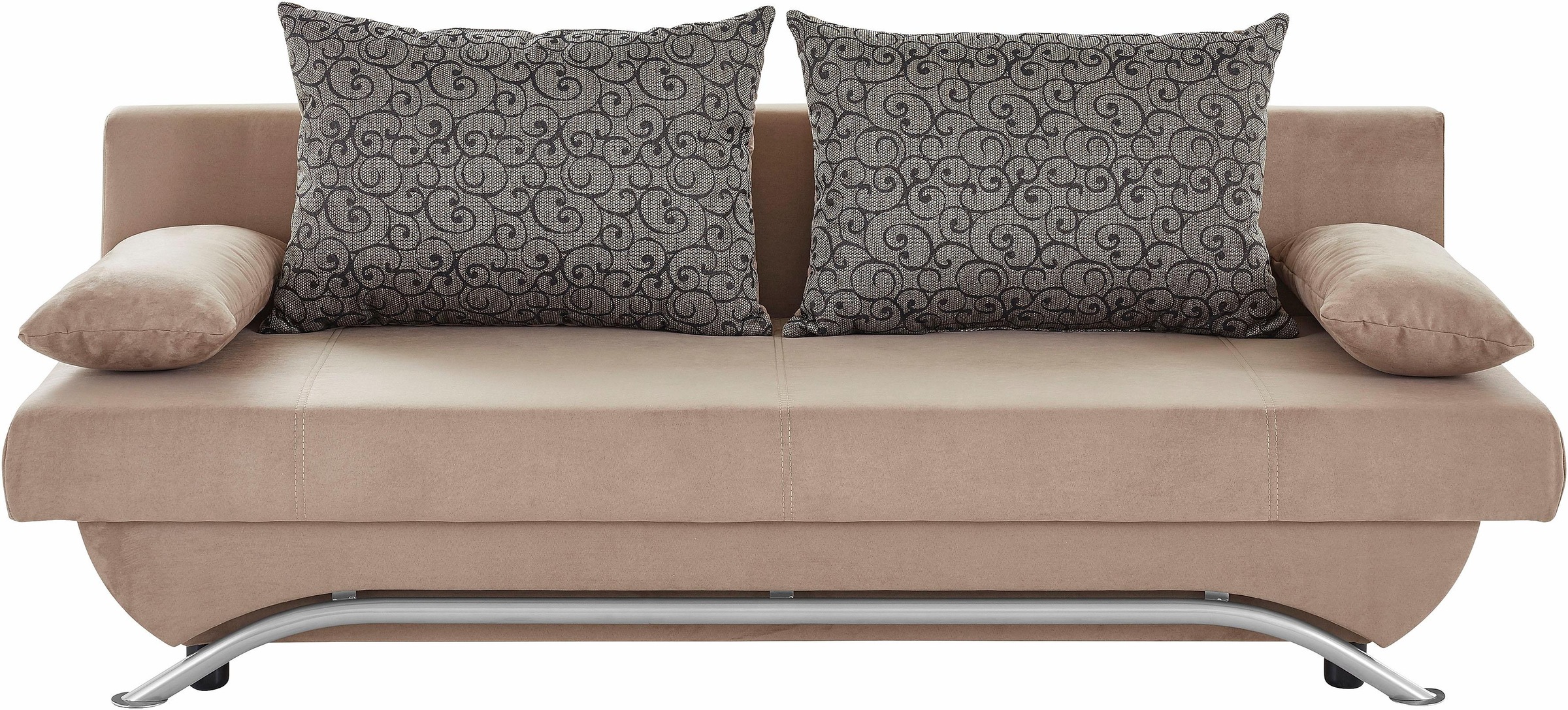 Jockenhöfer Gruppe Schlafsofa "Nancy, B: 190 cm, Liegefl. 121x190 cm" mit Schlaffunktion & Bettkasten