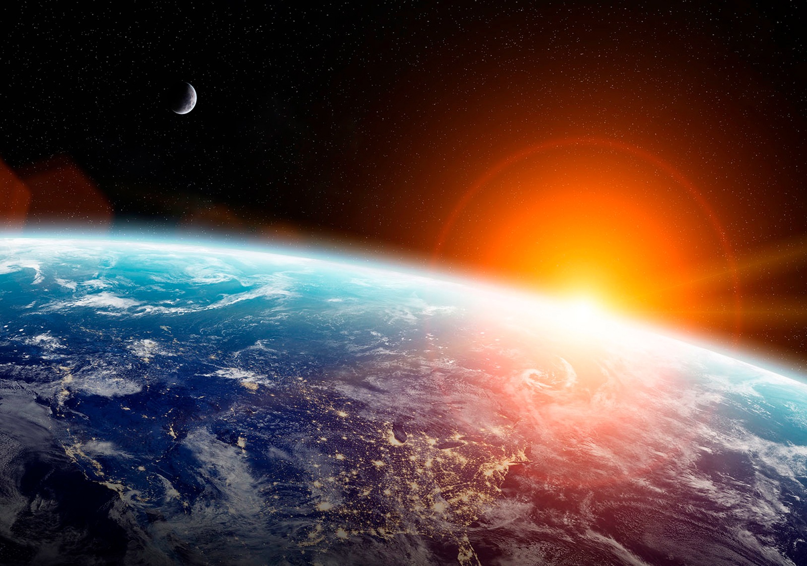 Image of Consalnet Vliestapete »DIE ERDE«, grafisch, in verschiedenen Grössen bei Ackermann Versand Schweiz