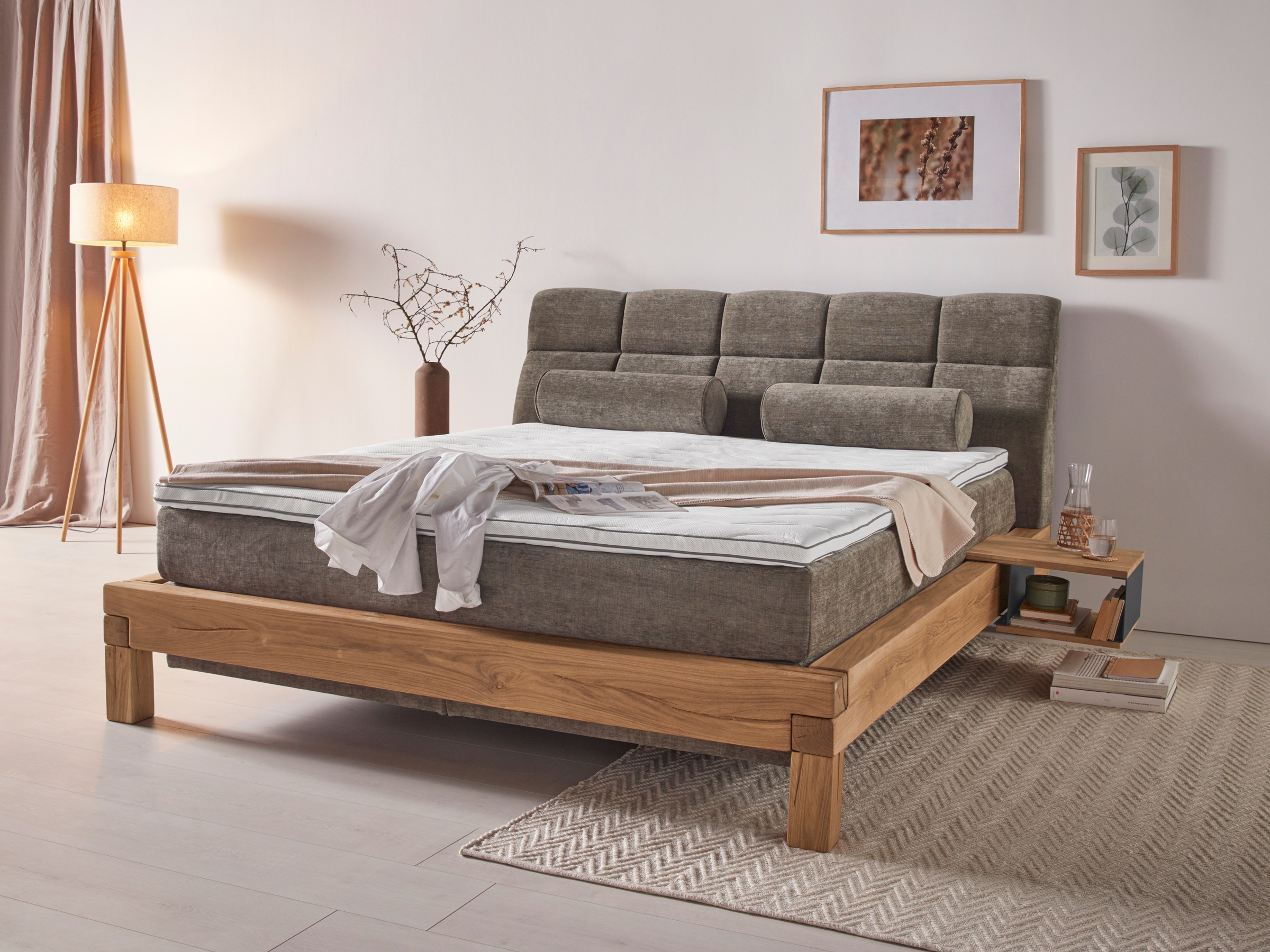 Boxspringbett »Villads«, Liegefläche: 180/200 cm, Inside-Boxspring-Unterbau, recycelte...