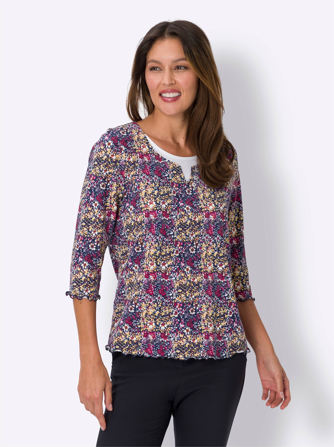 Classic Basics 2-in-1-Shirt »3/4-Arm-Shirt«, (1 tlg.)
