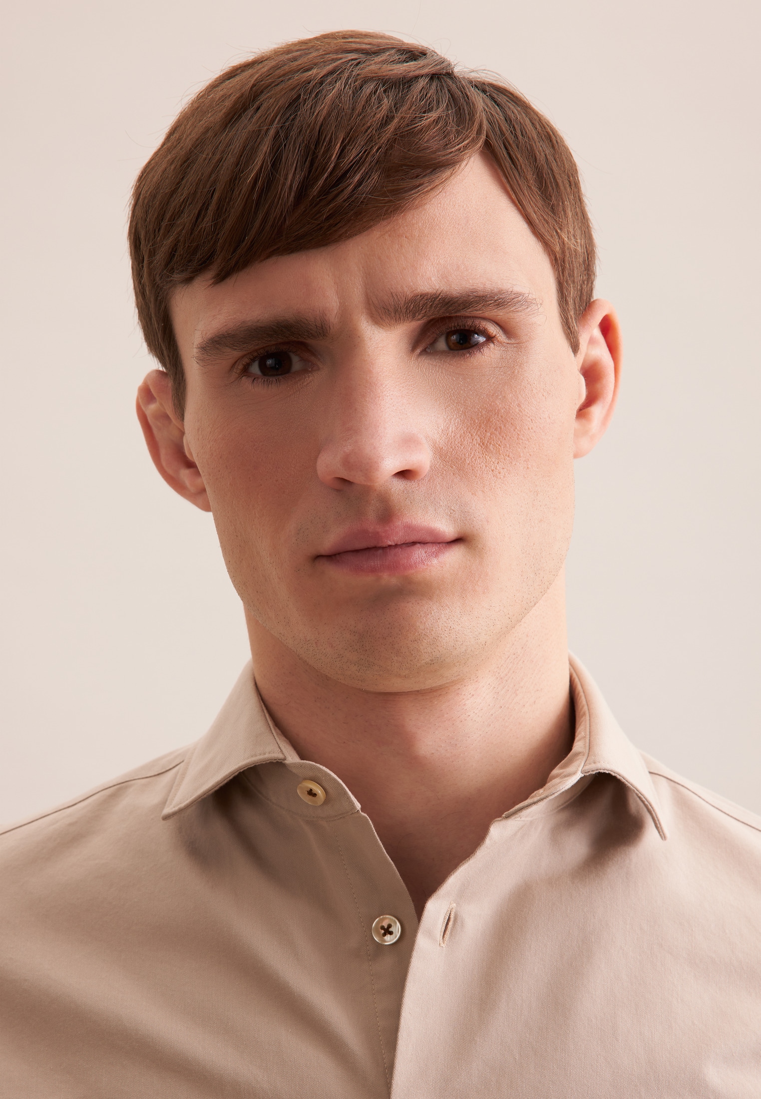 seidensticker Businesshemd Slim 1/1 Kentkragen Uni