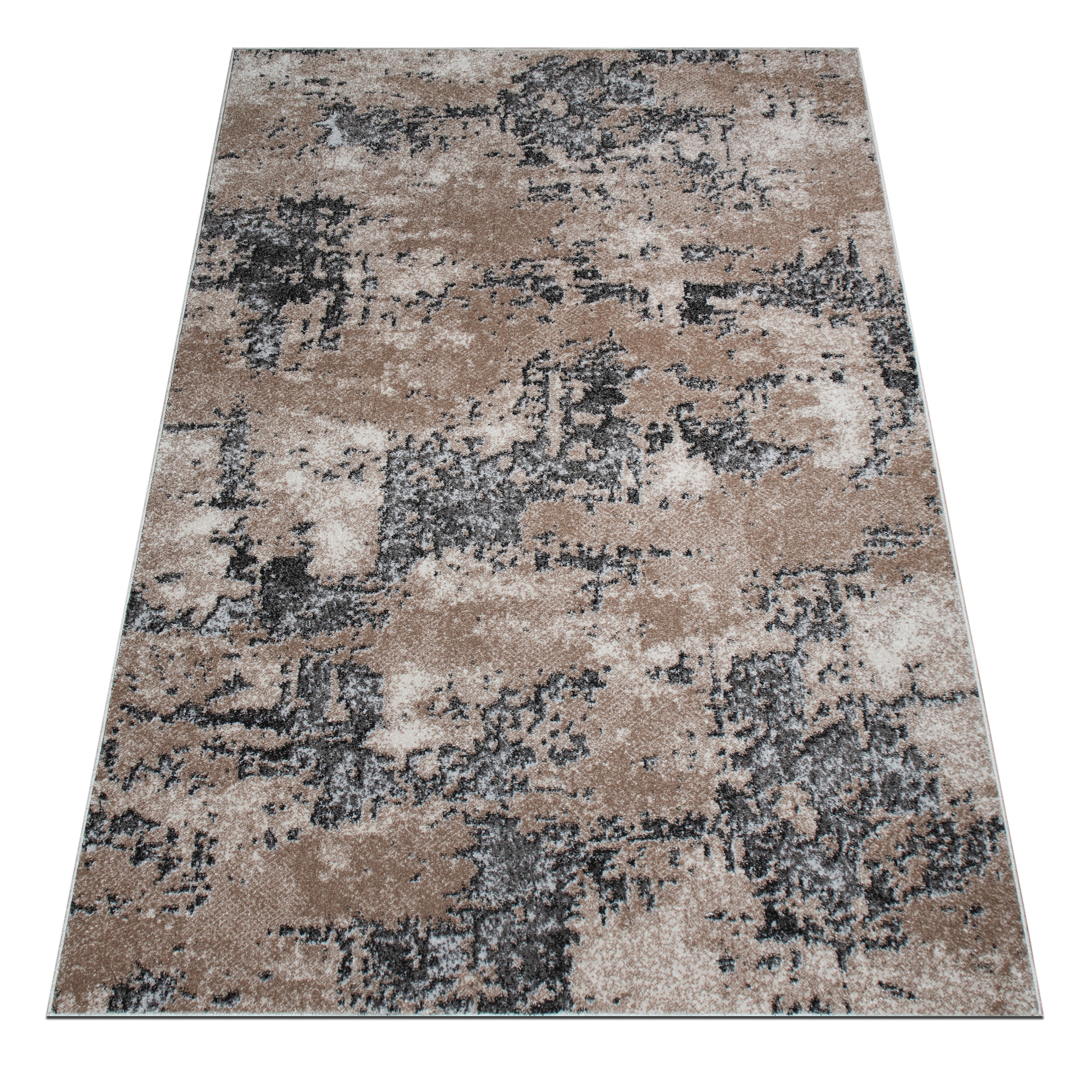 GOODproduct Teppich »Janory, Marmor-Optik« rechteckig 9 mm Höhe mit besonders weichem Flor, Kurzflor, modernes Design