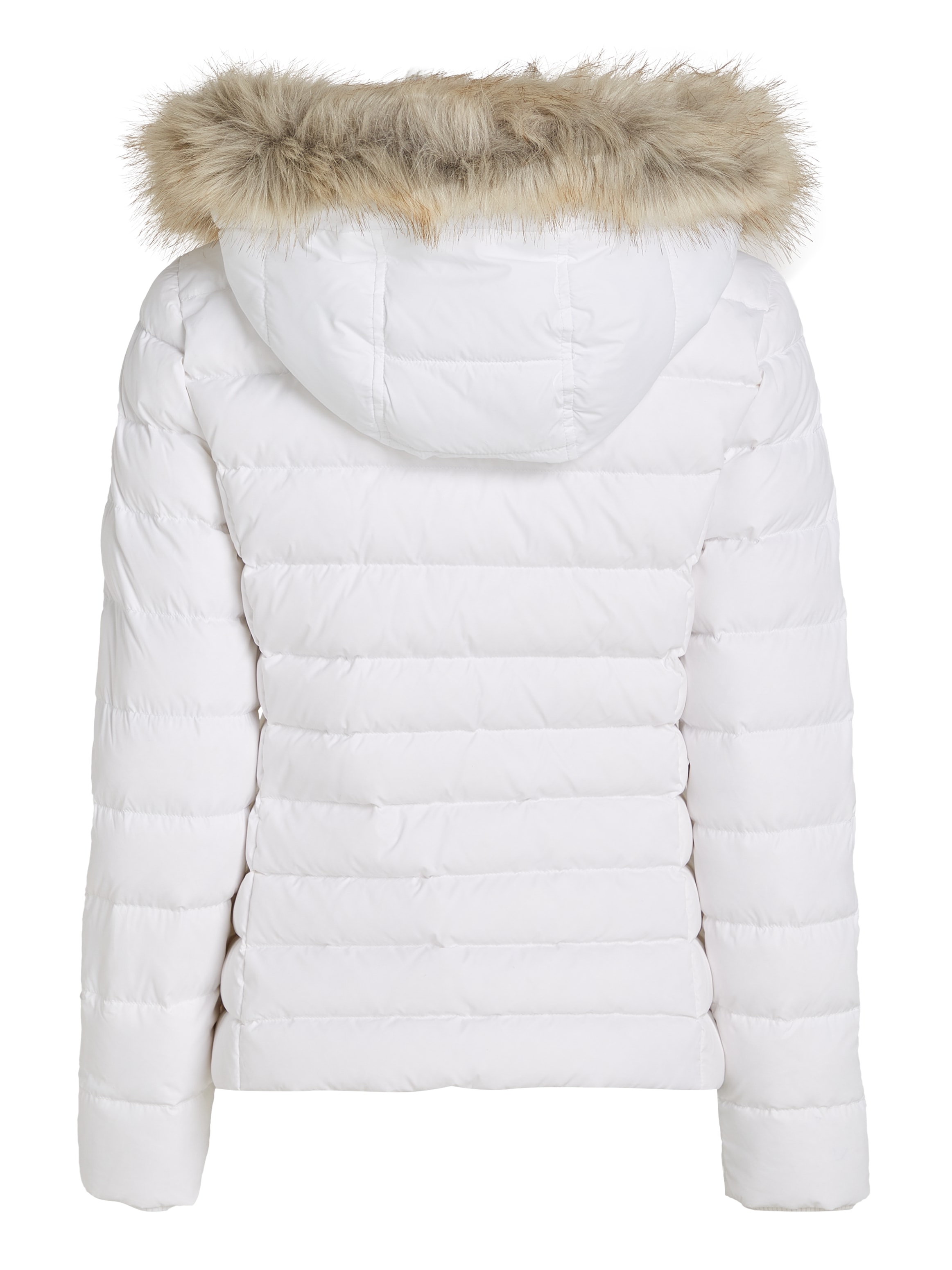 Tommy Jeans Steppjacke »TJW BASIC HOODED DOWN JACKET EXT«, mit Kapuze, mit Logostickerei