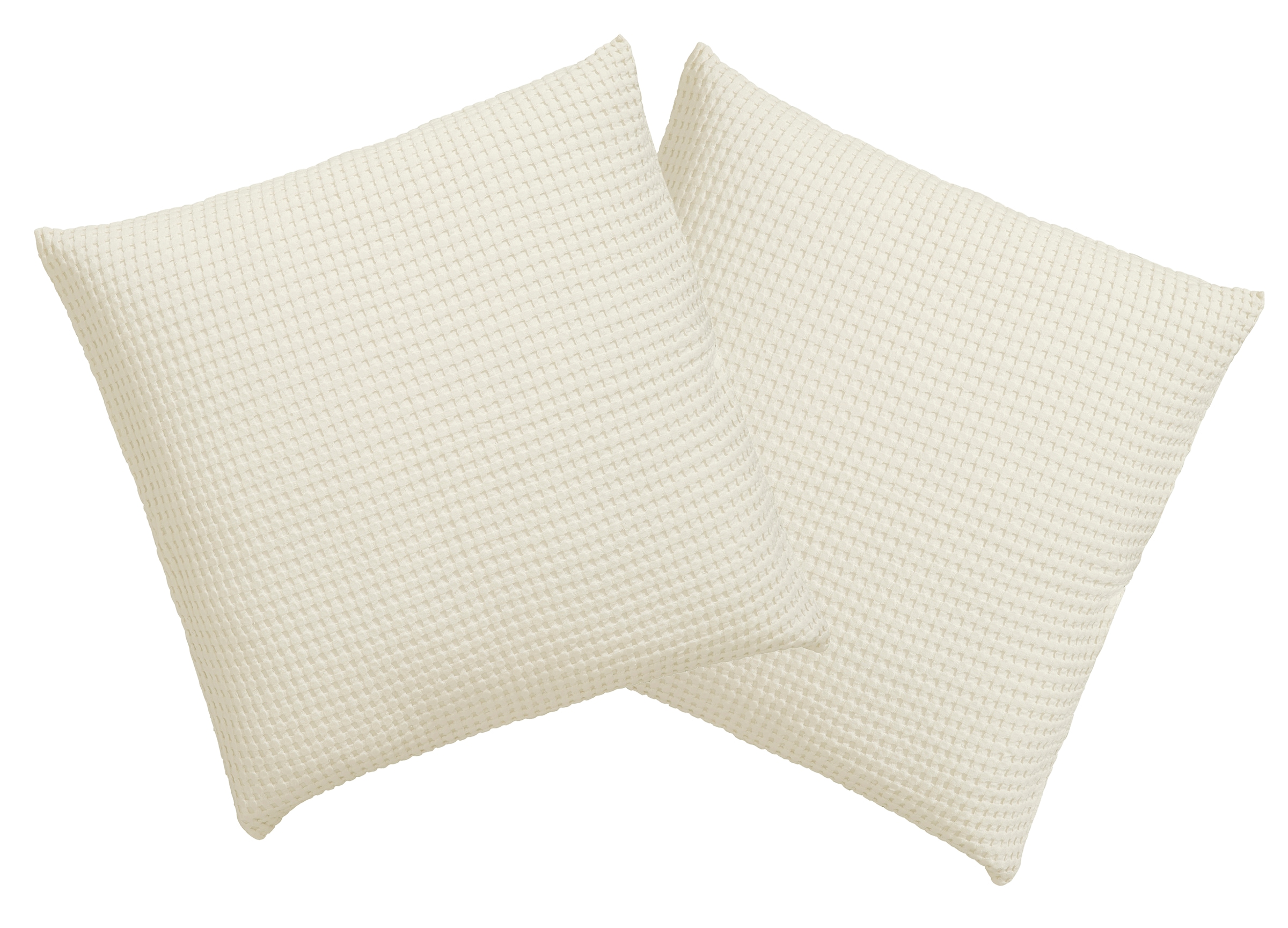 GOODproduct Housse de coussin »Greta« in Waffelpiqué Optik, in vielen Farben erhältlich, Bezug in 50x50 cm