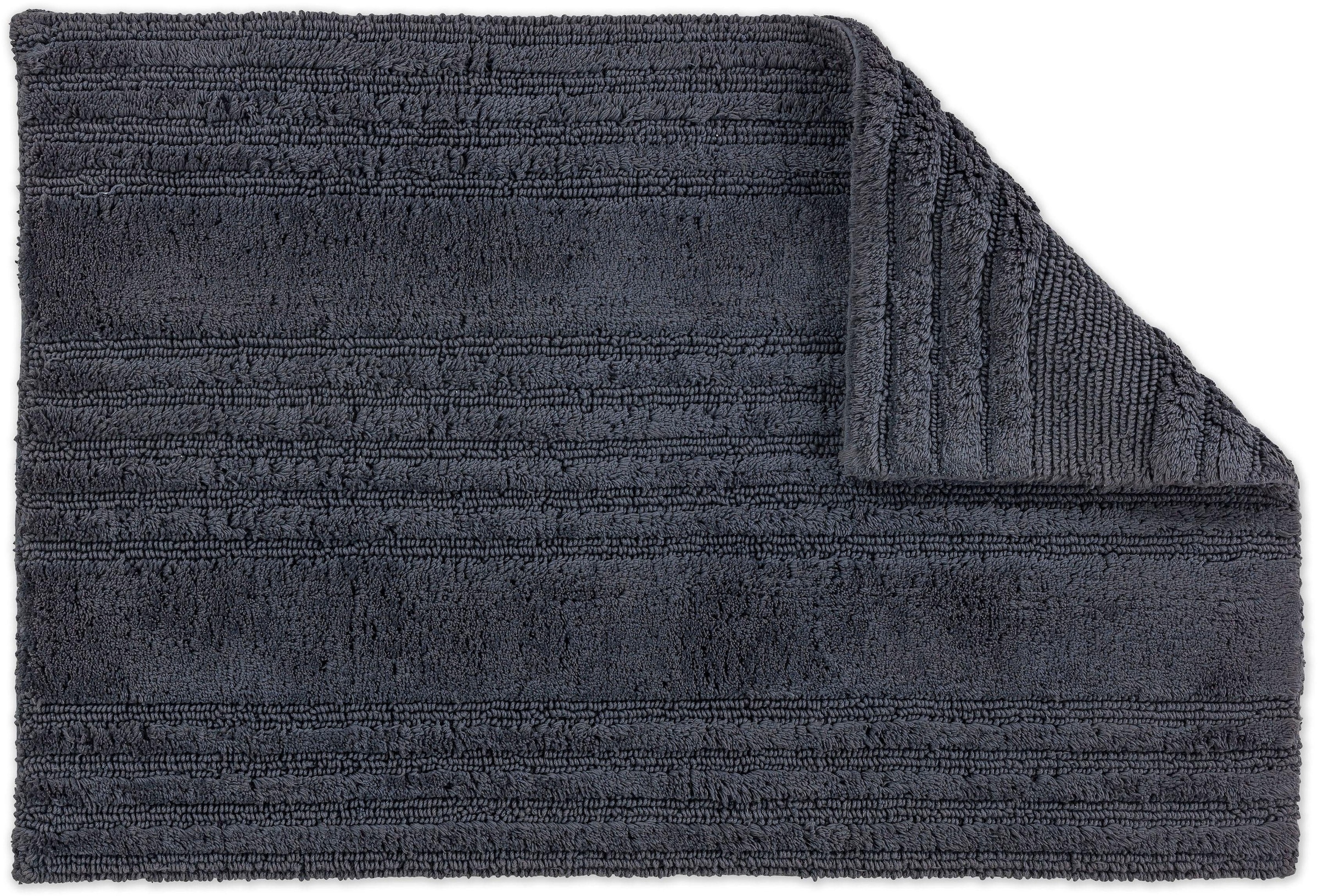 SCHÖNER WOHNEN-Kollektion Badematte »Bahamas Streifen«, fussbodenheizungsgeeignet-beidseitig nutzbar, waschbar, Streifen Design, Badezimmerteppich, Baumwolle