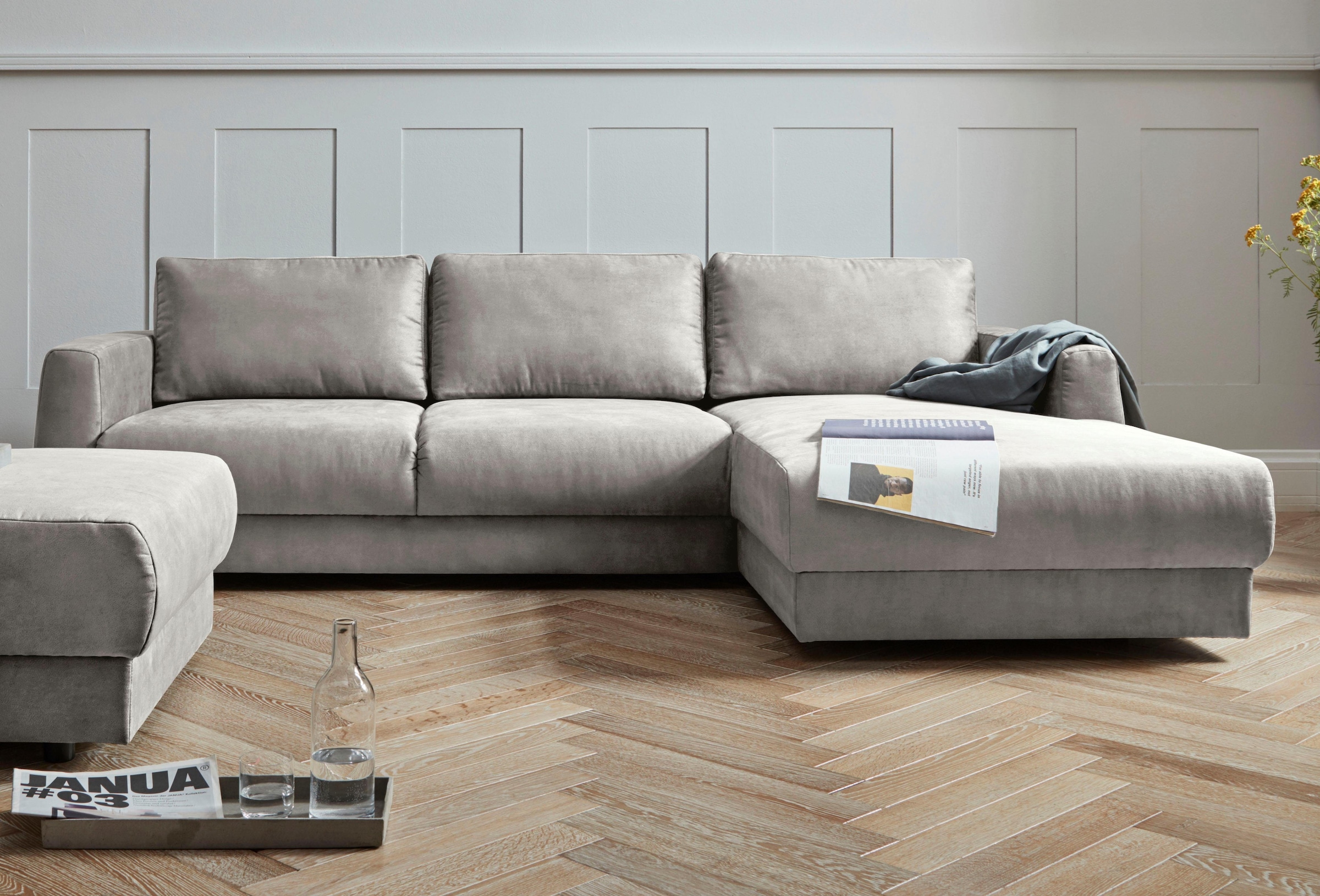GOODproduct Ecksofa »Hobro L-Form« in 3 Bezugsqualitäten in vielen Farben, Design by Morten Georgsen