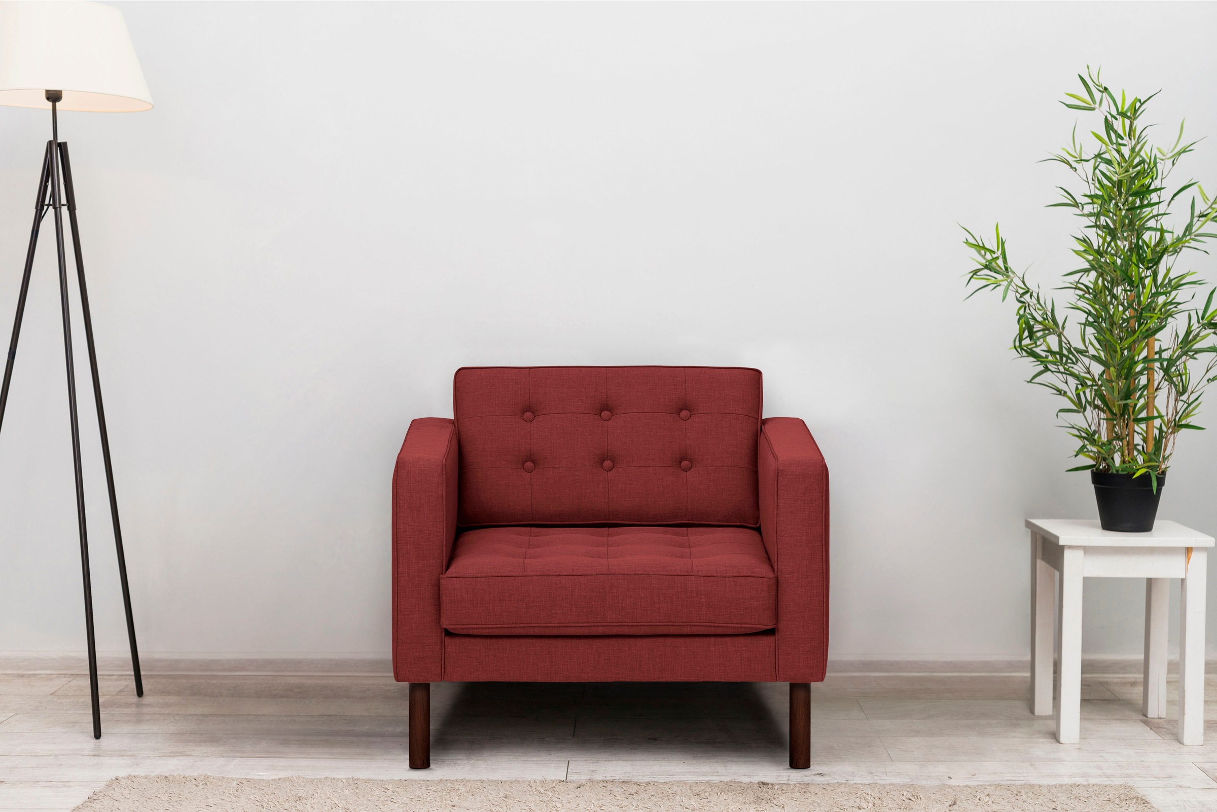 Image of GEPADE Loungesessel, mit wengefarbenen Holzfüsse bei Ackermann Versand Schweiz