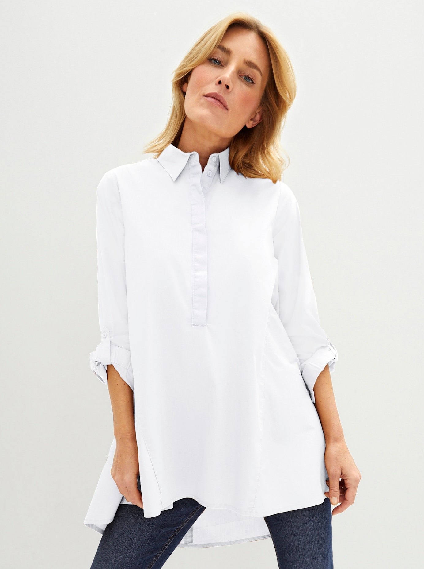 Inspirationen Longbluse