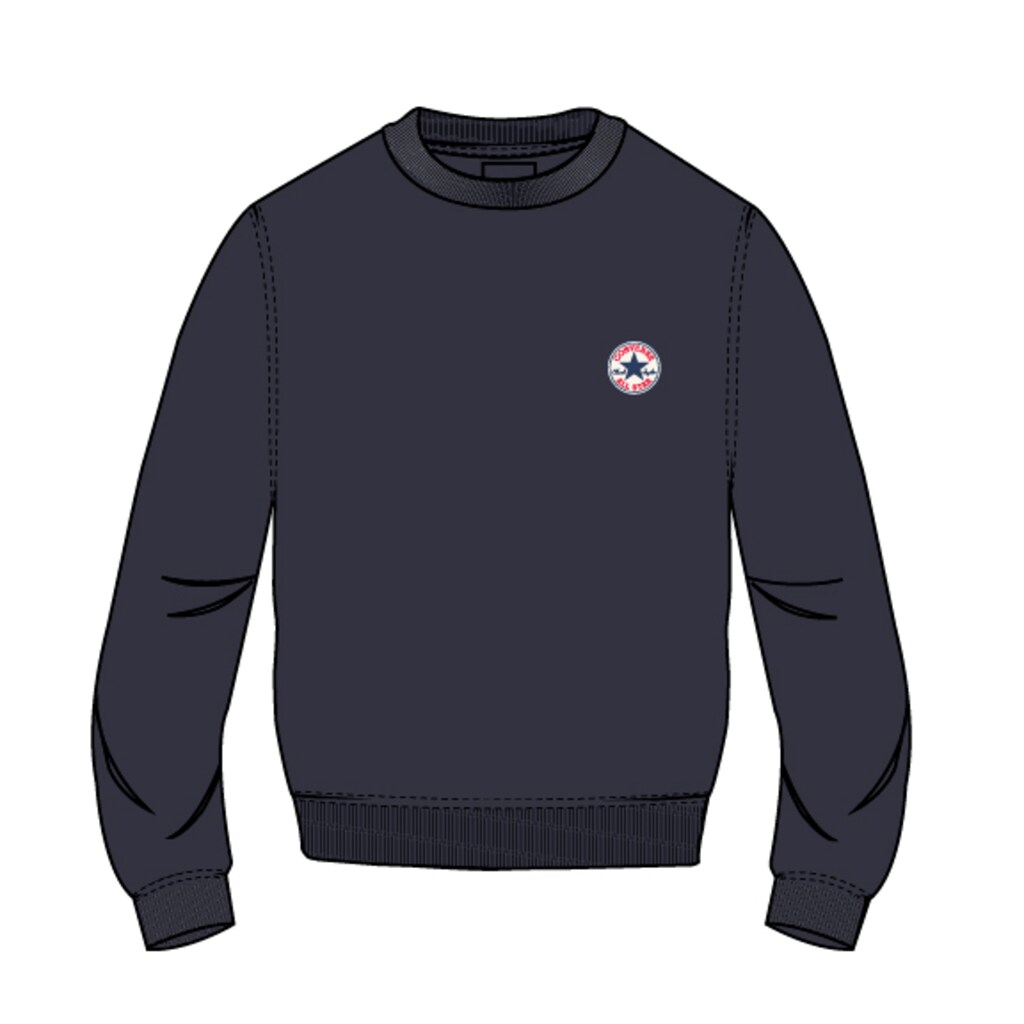 Converse Sweatshirt »STANDARD FIT CORE CHUCK PATCH CREW«