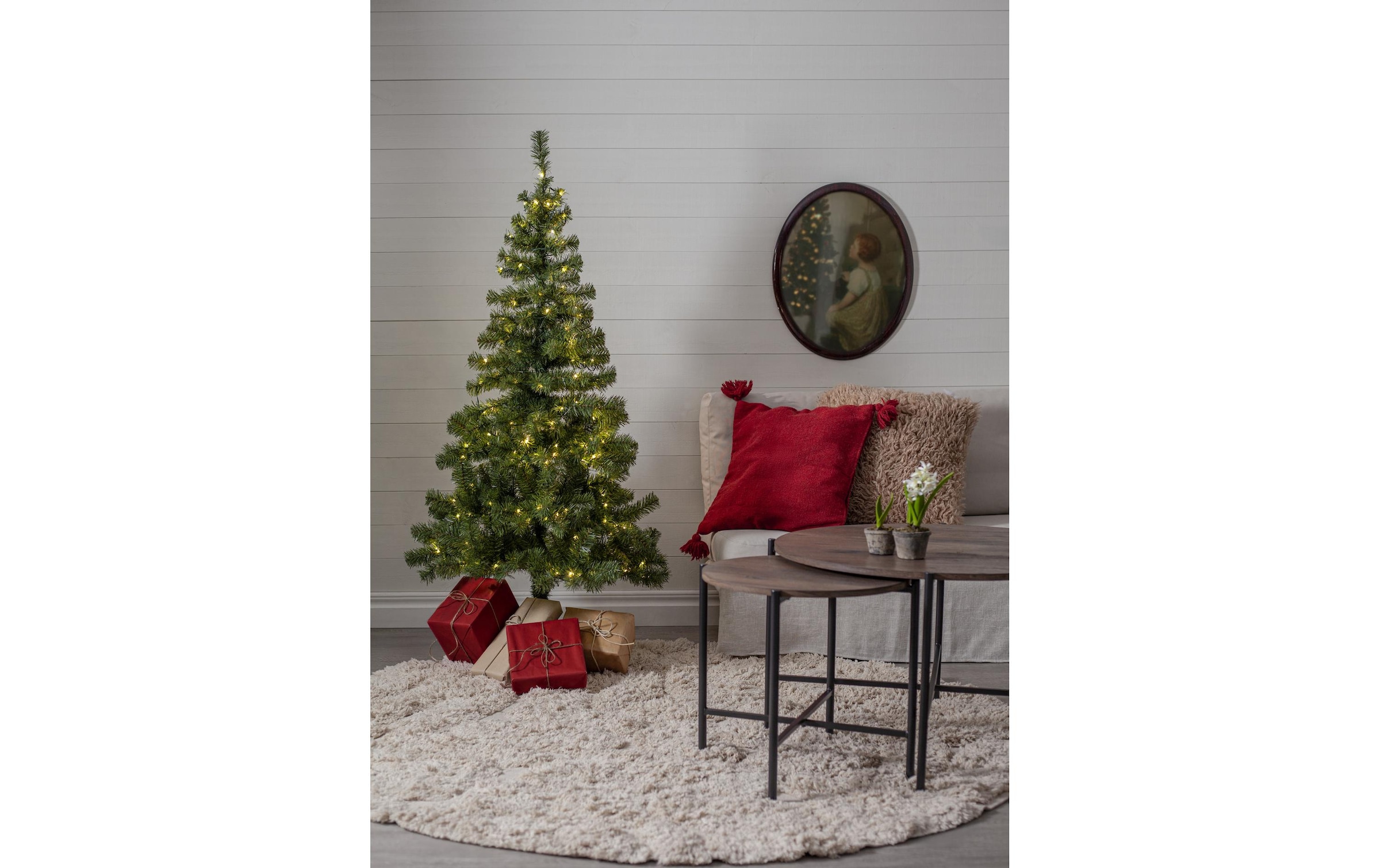   Künstlicher Weihnachtsbaum »Künstlicher Weihnachtsbaum Ottawa 250 LED's, 150 cm Höhe«