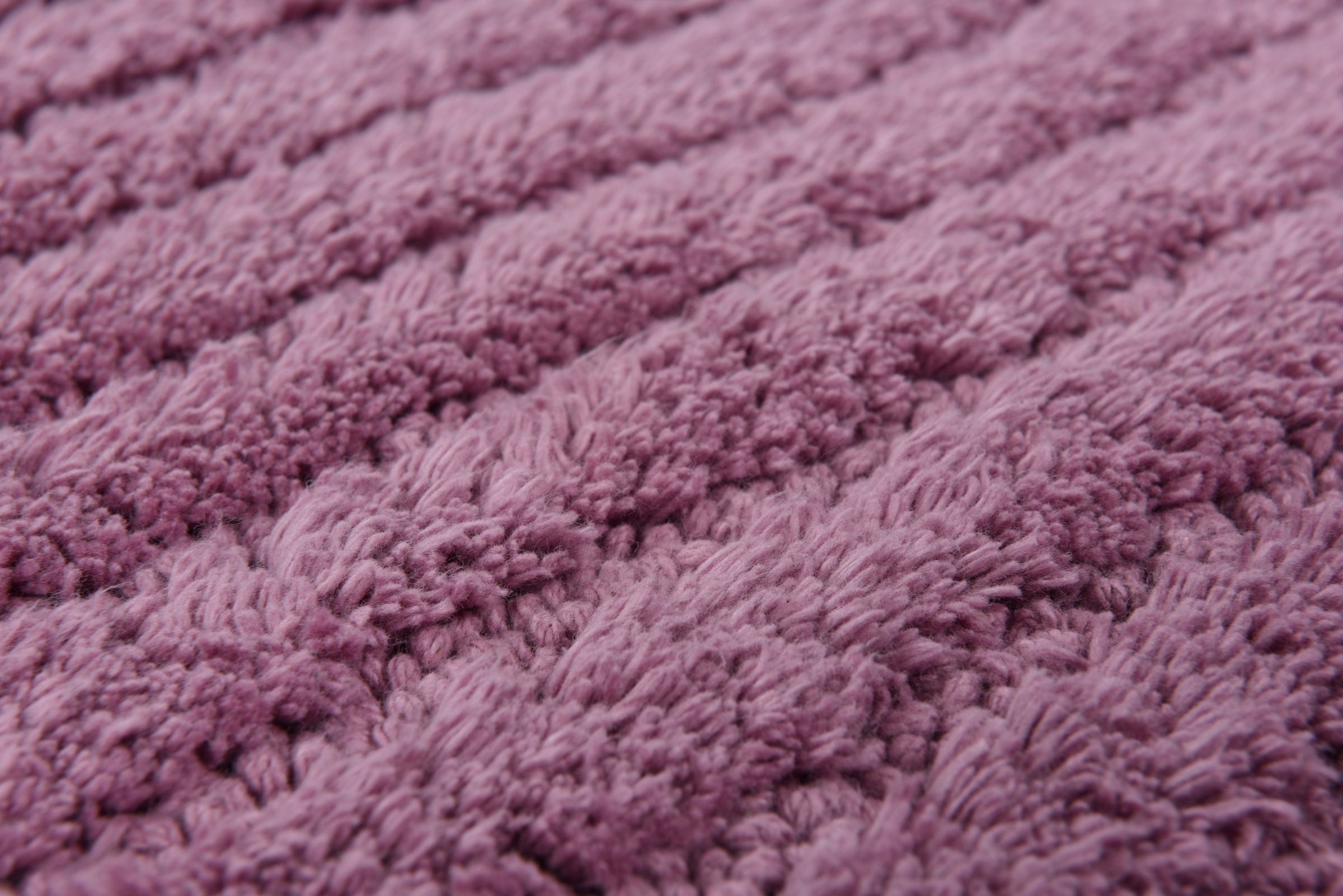 TOM TAILOR HOME Badematte »Cotton Stripes«, rutschhemmend beschichtet, fussbodenheizungsgeeignet-strapazierfähig, Uni Farben, gestreift, reine Baumwolle, Hoch-Tief Effekt