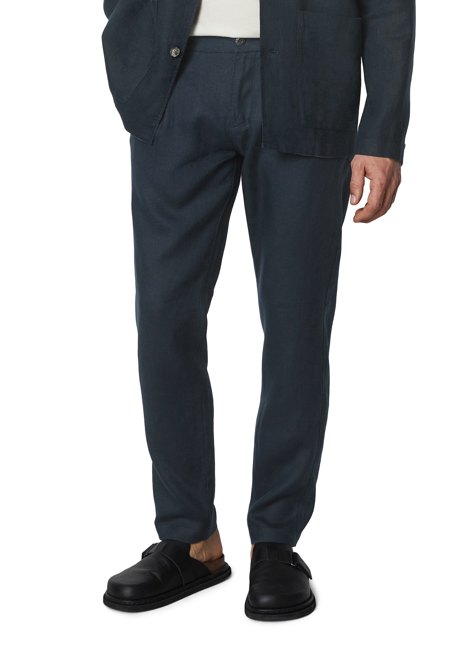 Marc O'Polo Leinenhose »Osby jogger pleats«