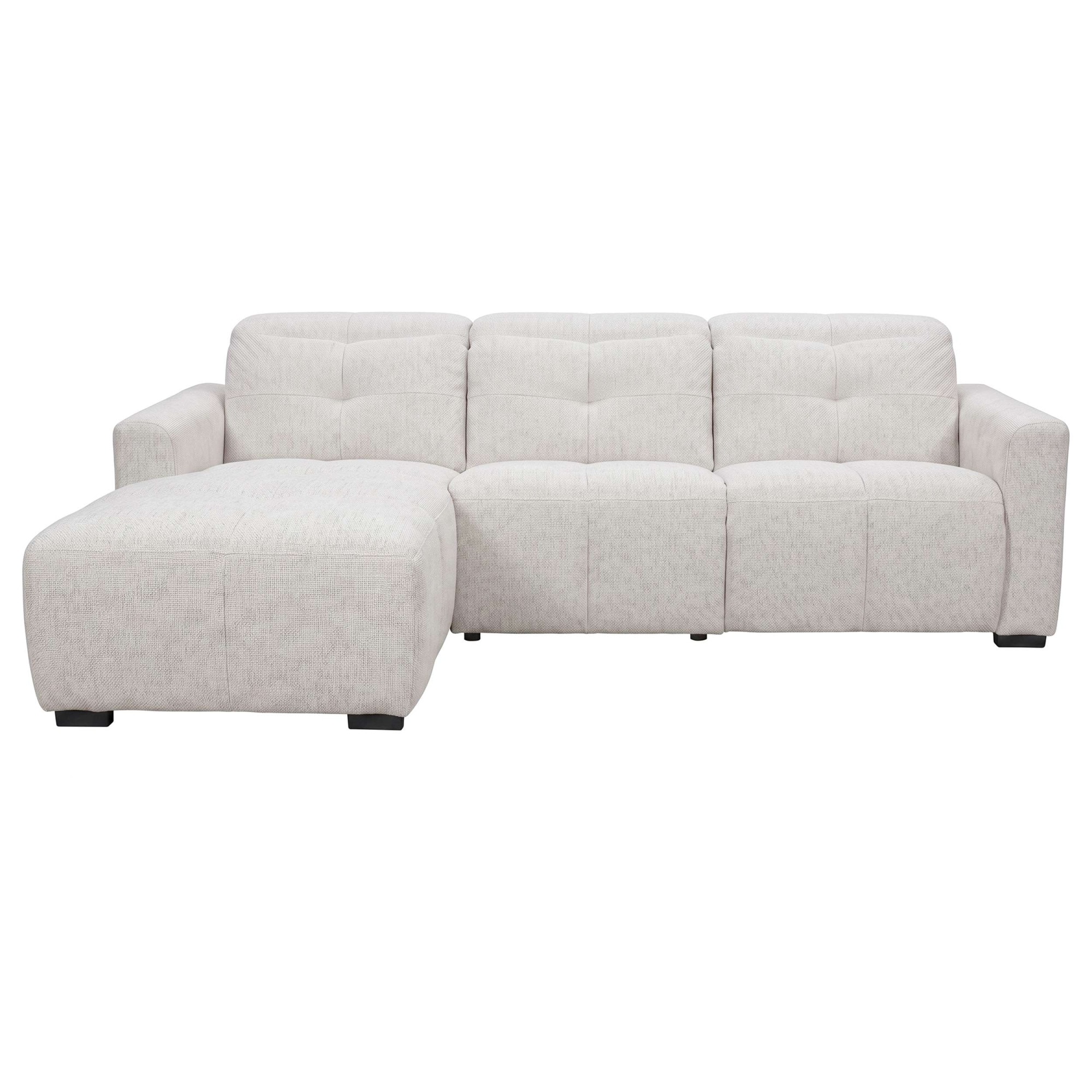 GOODproduct Ecksofa »CAARLA Webstoff, L-Form, 261 cm, man. o. elektr. Relaxfunktion (USB)« mit USB-A und USB-C bei elektrischer Ausführung, Kopfteilverstellung