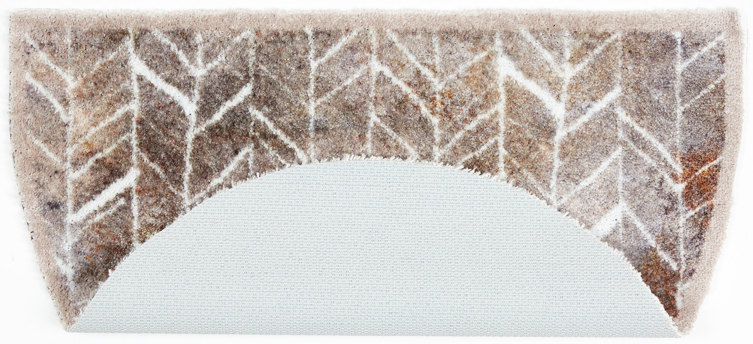 ASTRA Fussmatte »Pure&Soft 018« halbrund 7 mm Höhe Sauberlaufmatte, weiche Oberfläche, waschbar, rutschfest