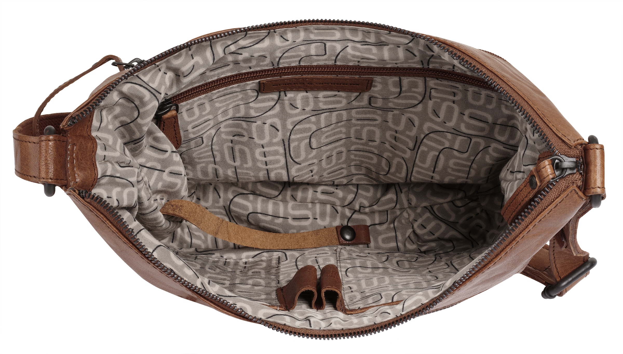 Spikes & Sparrow Sac à bandoulière echt Leder