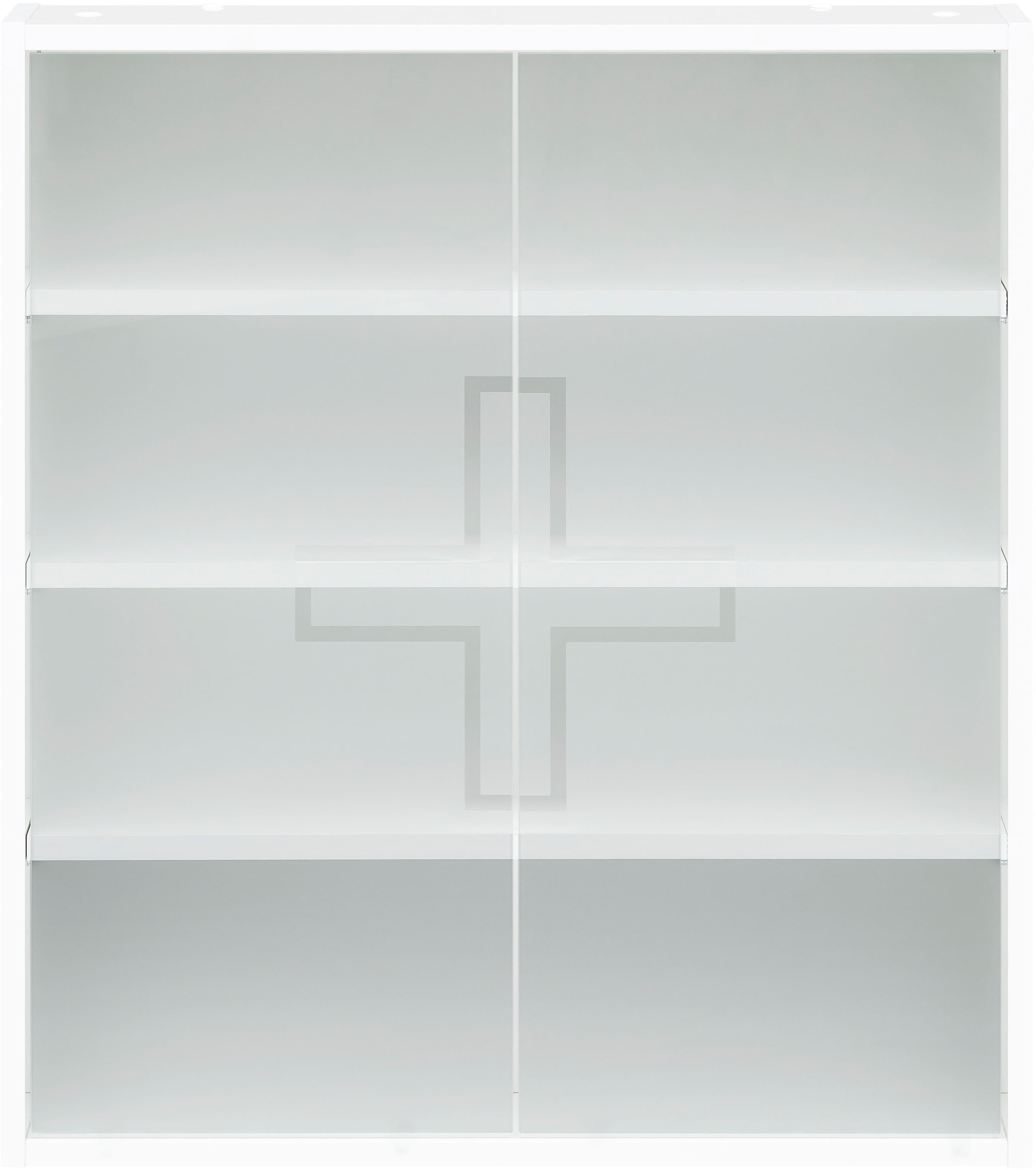 Schildmeyer Medizinschrank »Bjarne, Breite 64 cm« Abschliessbare Glastüren