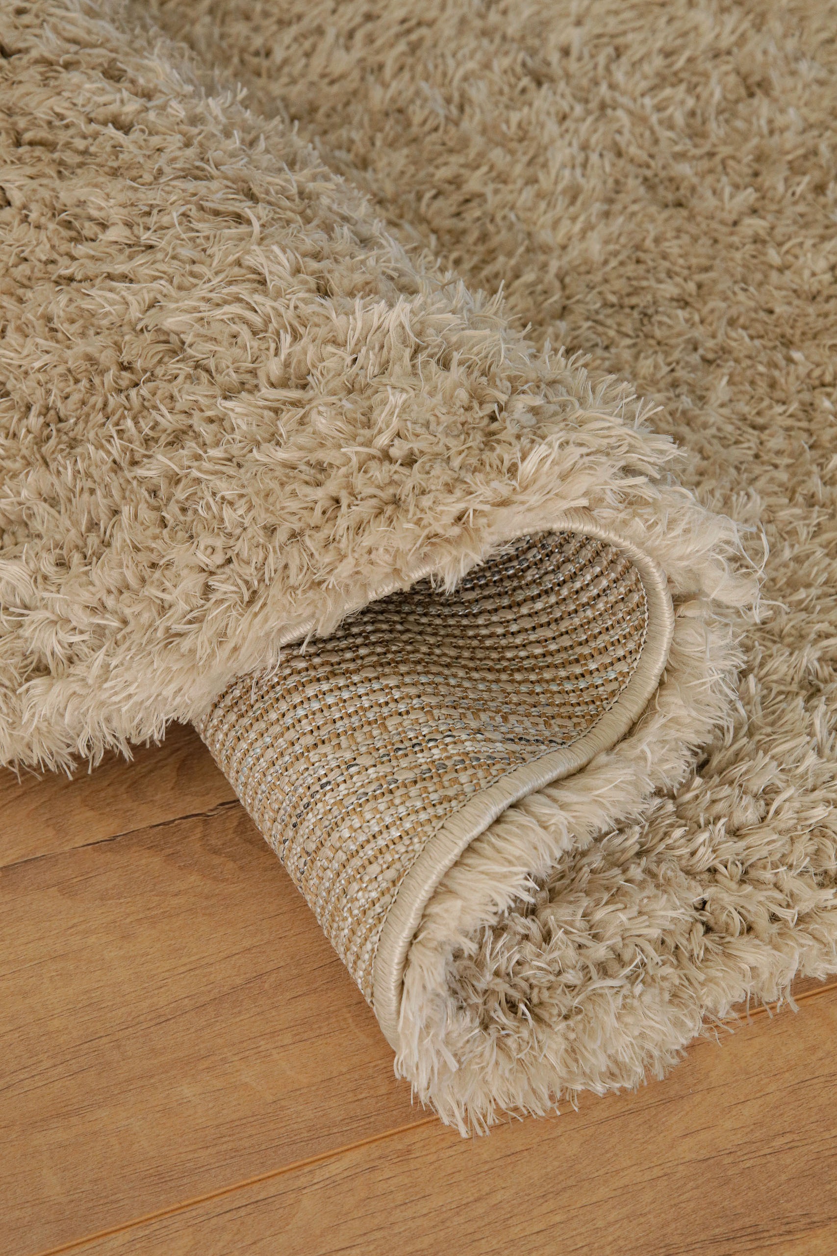 Esprit Tapis à poils longs »YOGI  ESP-096« Rond 50 mm Höhe flauschiger weicher Flor, 100% recyceltem PET, Wohnzimmer