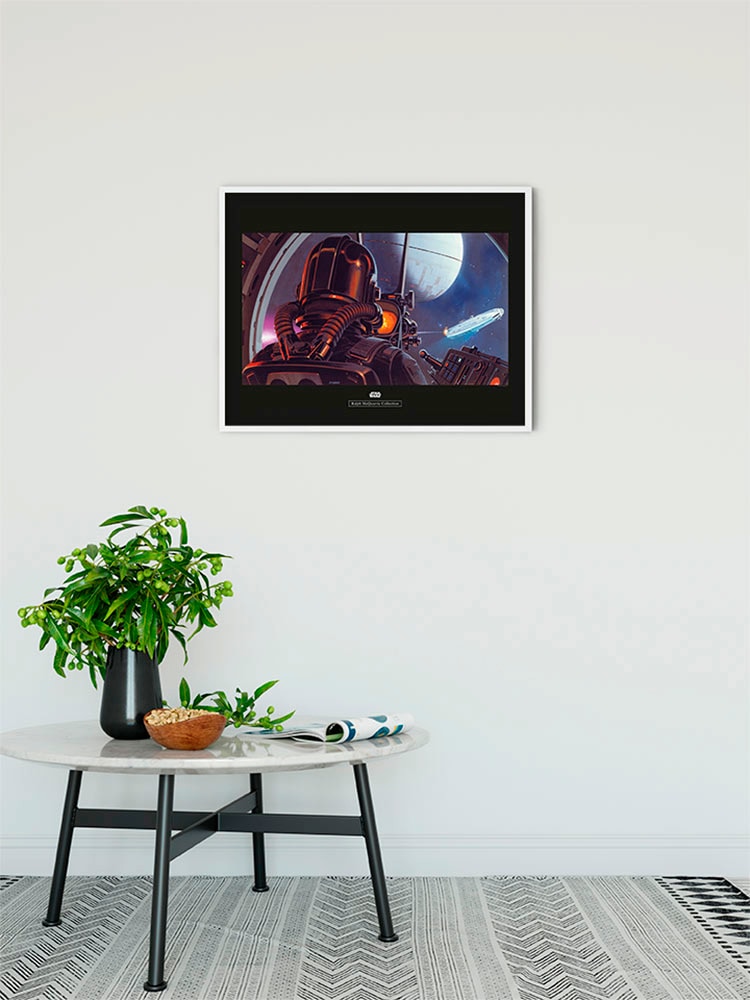 Komar Bild »Star Wars Classic RMQ TIE-Fighter Pilot« Star Wars 1 Stk. tlg. Wandbild zur Dekoration im Kinderzimmer - ohne Rahmen