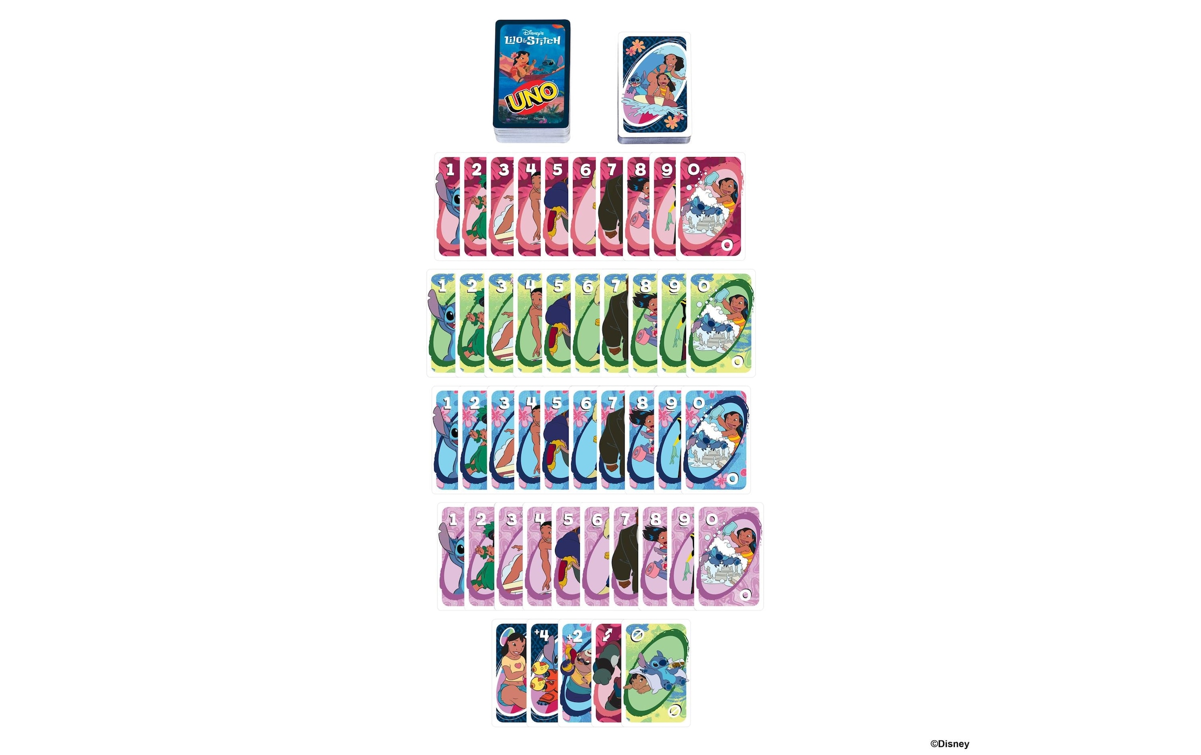 Mattel games Spiel »UNO Lilo und Stitch«