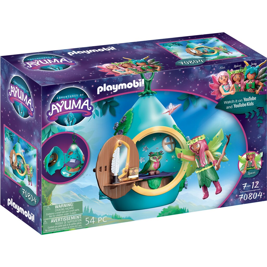 Playmobil® Konstruktions-Spielset »Tropfenhäuschen (70804), Adventures of Ayuma«, (54 St.)