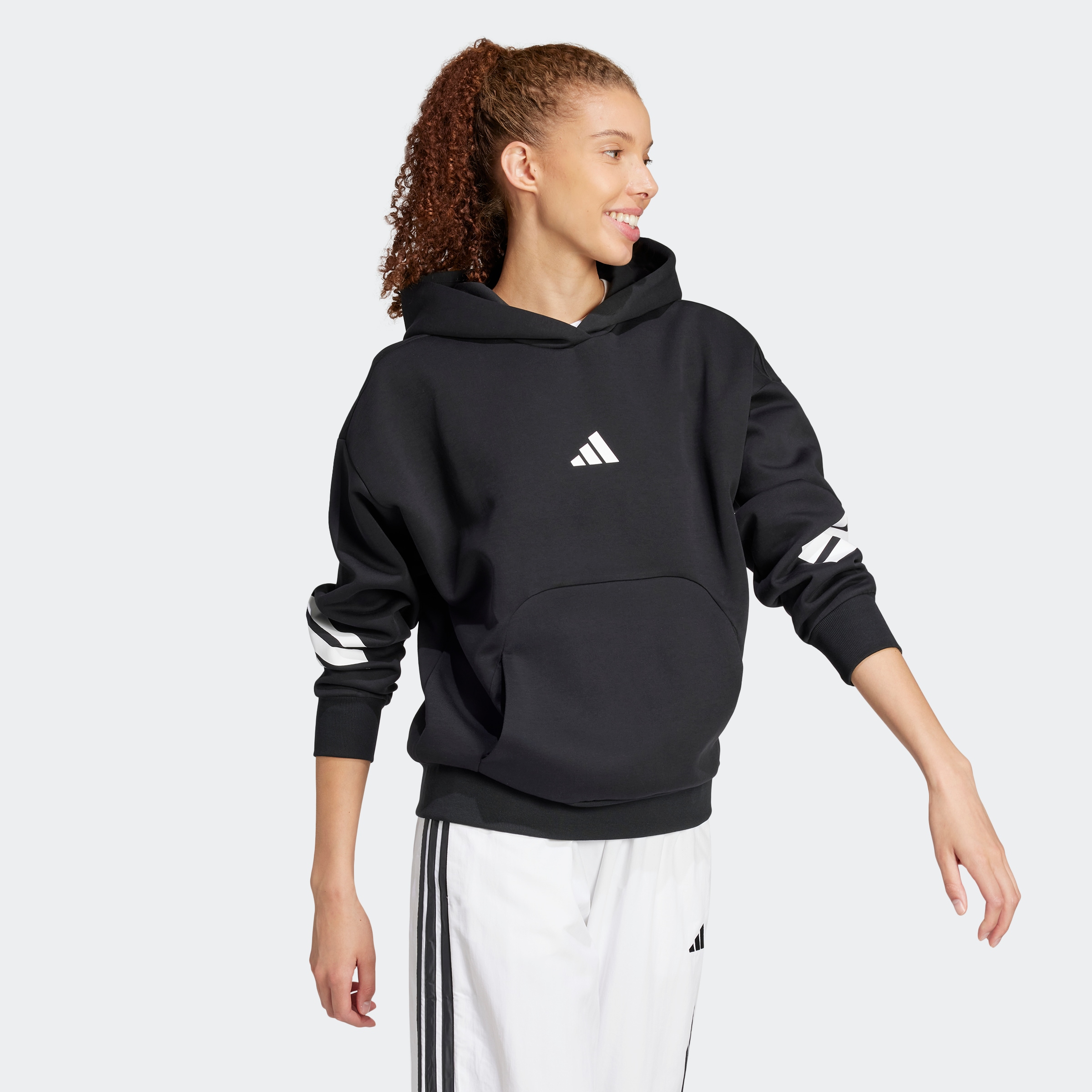 adidas Sportswear Kapuzensweatshirt »W FI 3S OH HD«