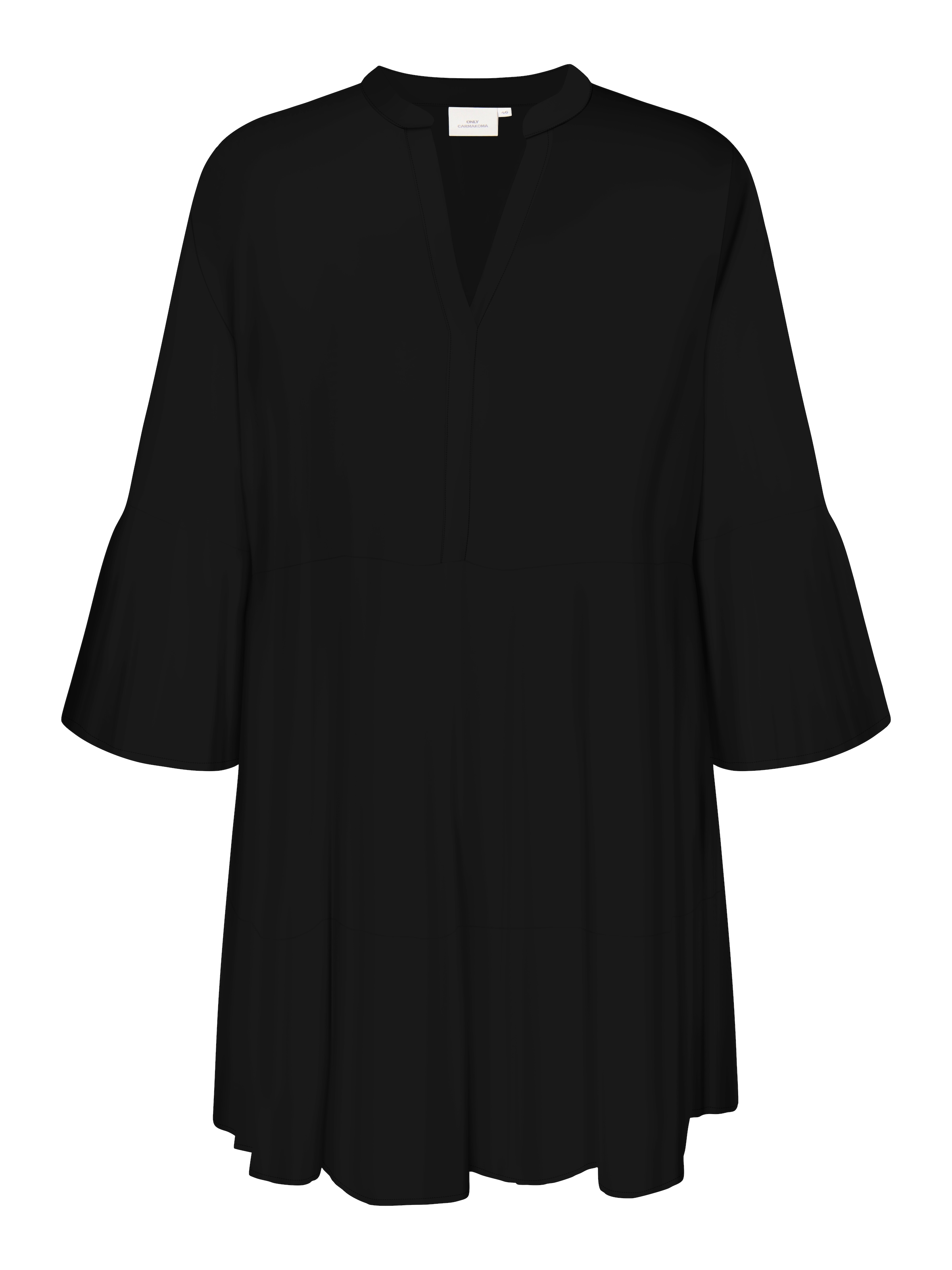 Image of ONLY CARMAKOMA Tunikakleid "CARHAVANA LIFE 3/4 TUNIC DRESS AOP" Viskosemischung, regular fit