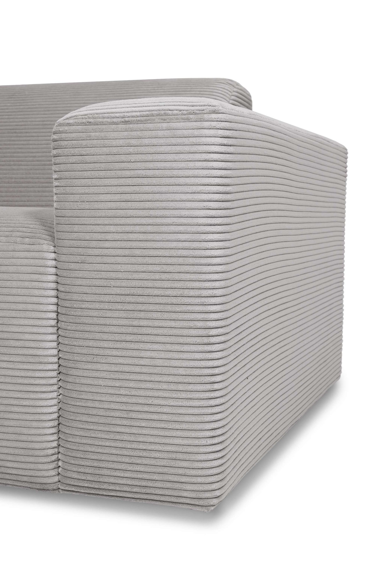 INOSIGN Ecksofa »Koa,228cm, L-Form, Modulsofa, Webstoff, Cord«, Designsofa, Set, Hocker inklusive, weicher Lounge-Sitzkomfort