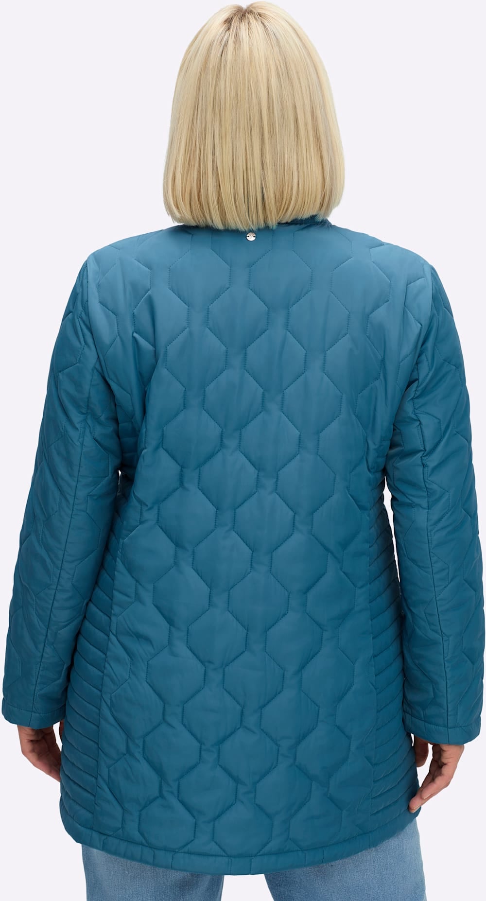 Sheego Steppjacke ohne Kapuze