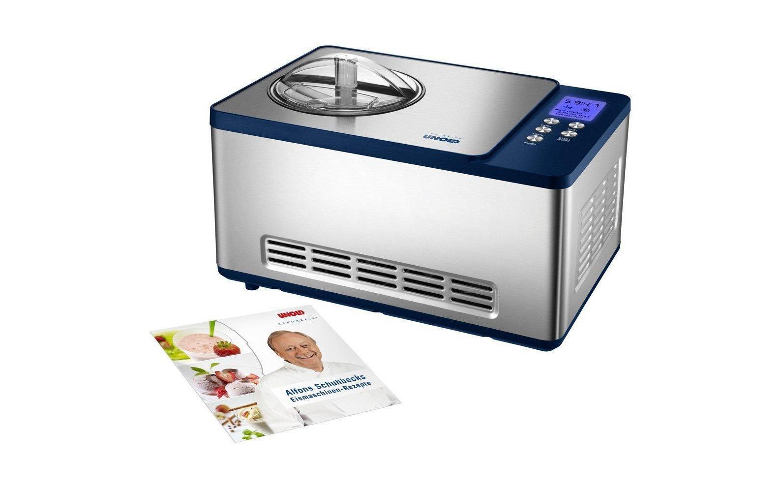 Unold Eismaschine »»Schuhbeck Exklusiv 1.5 l««, 0,8 l, 150 W, Geeignet für: Glace