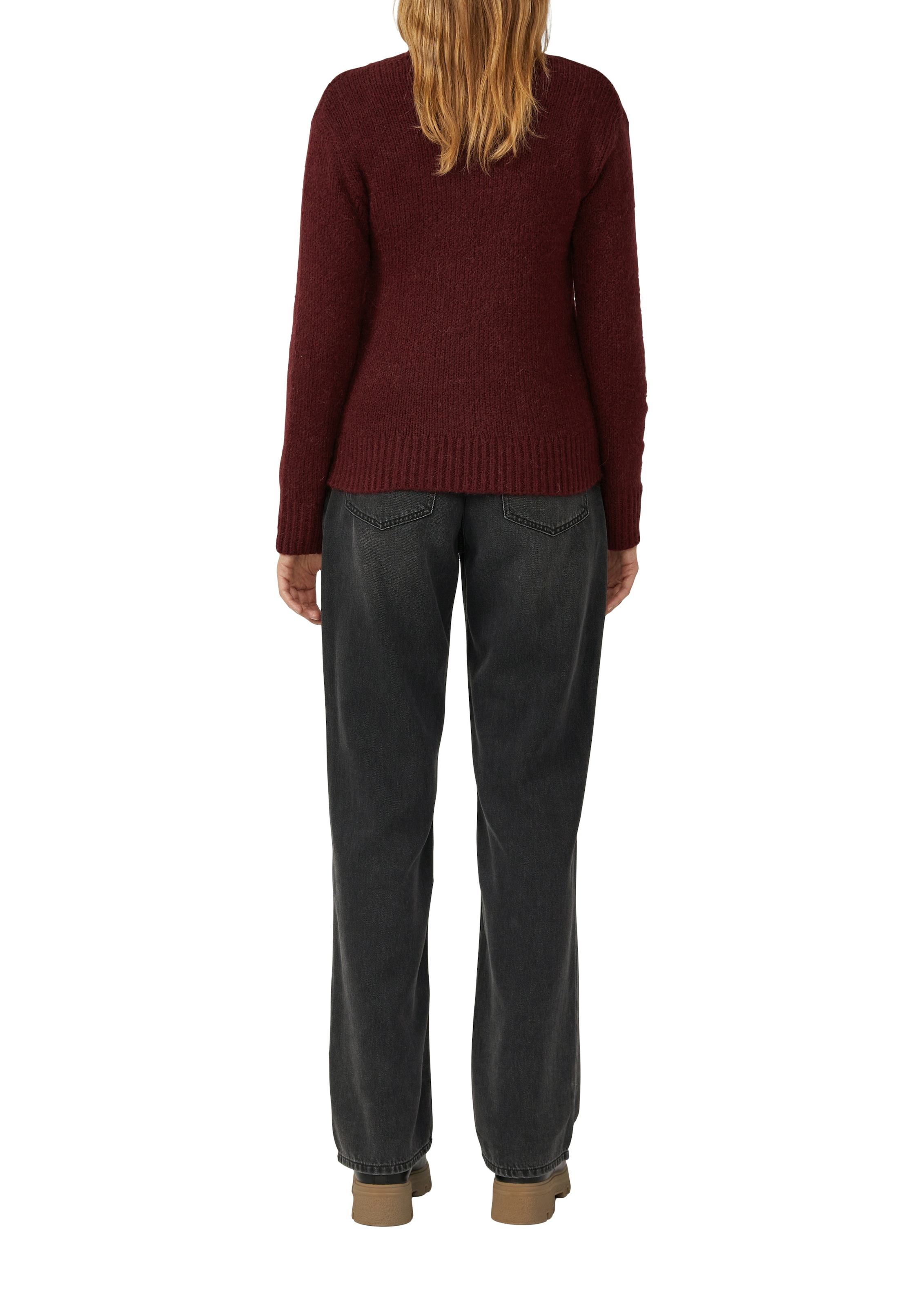 s.Oliver Pull en tricot mit V-Ausschnitt