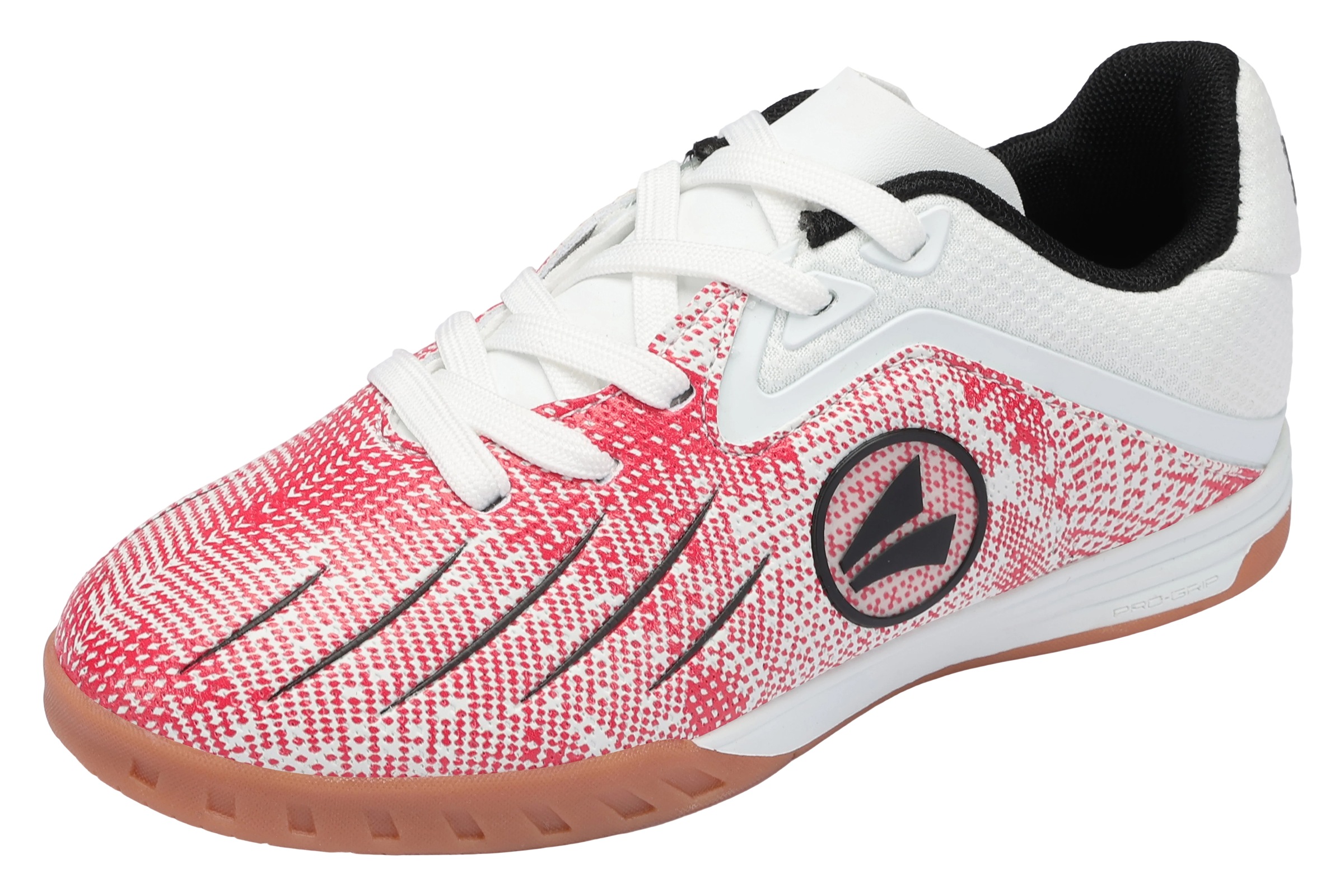Jako, Unisex, Indoorschuh »J-SI VINI« Hallenschuh, Fussballschuh, weiß, fiery rot, 38, Bequemer Indoorschuh von Jako