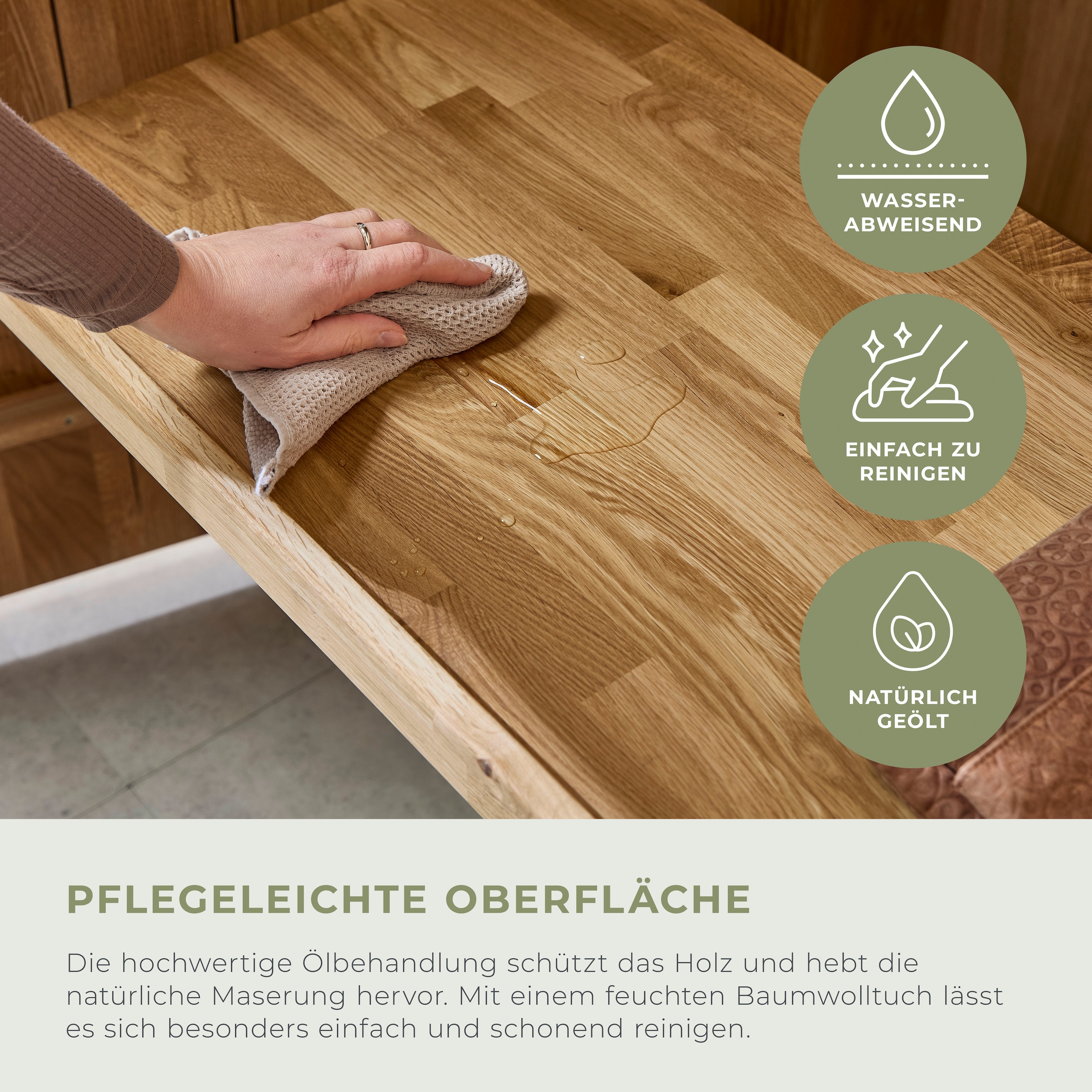 Home affaire Armoires à vêtements »Azelie, aus Wildeiche« Massivholz-Kleiderschrank, im 50 cm Raster planbar