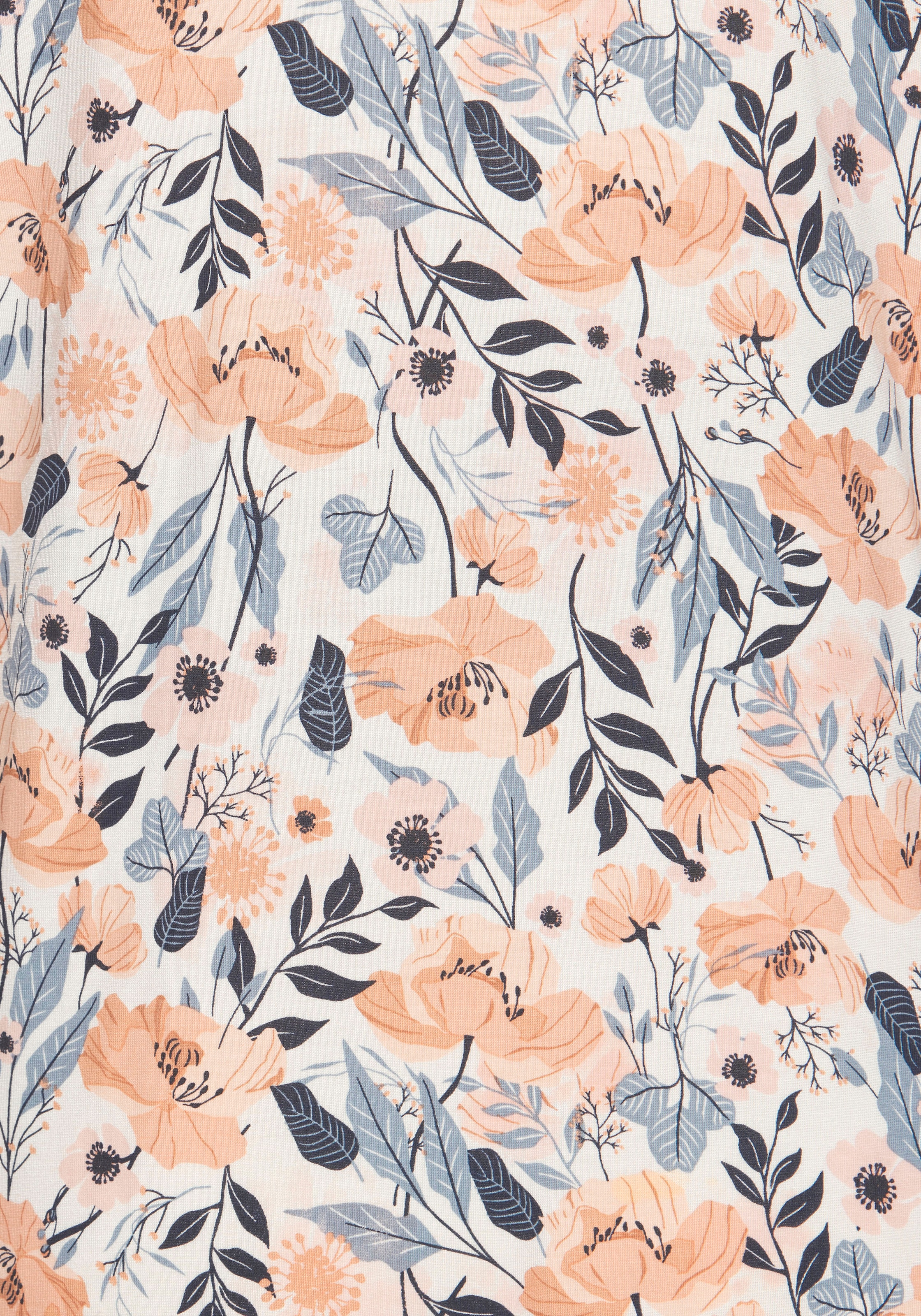 Vivance Dreams Chemise de nuit de grossesse Schöner Allover-Print