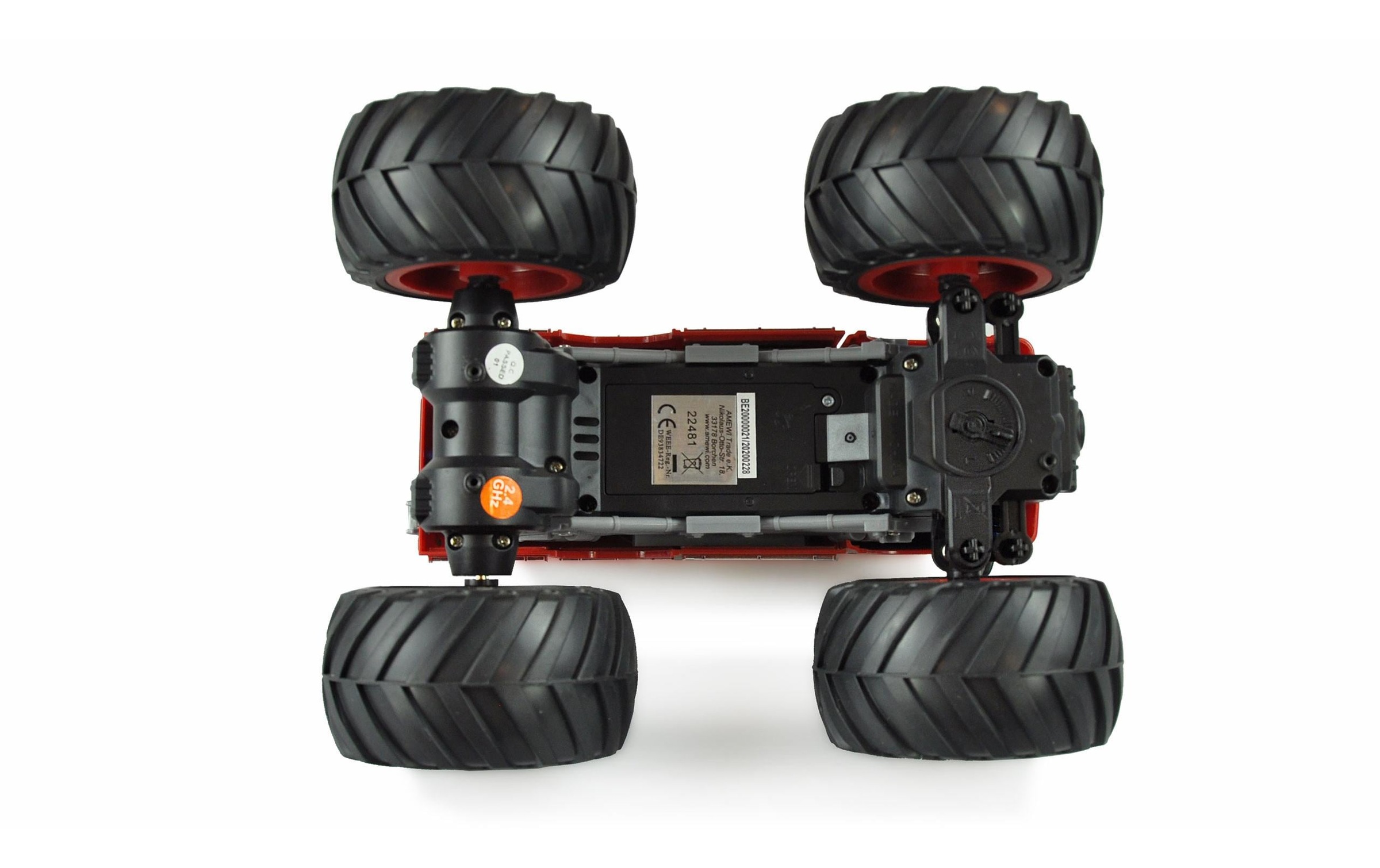 Amewi RC-Monstertruck »Feuerwehr Rot«